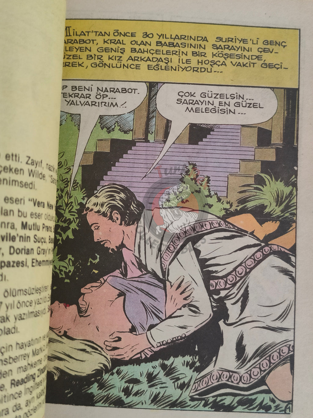 Salome – Oscar Wilde Turkish Comic Turkey Classics Illustrated