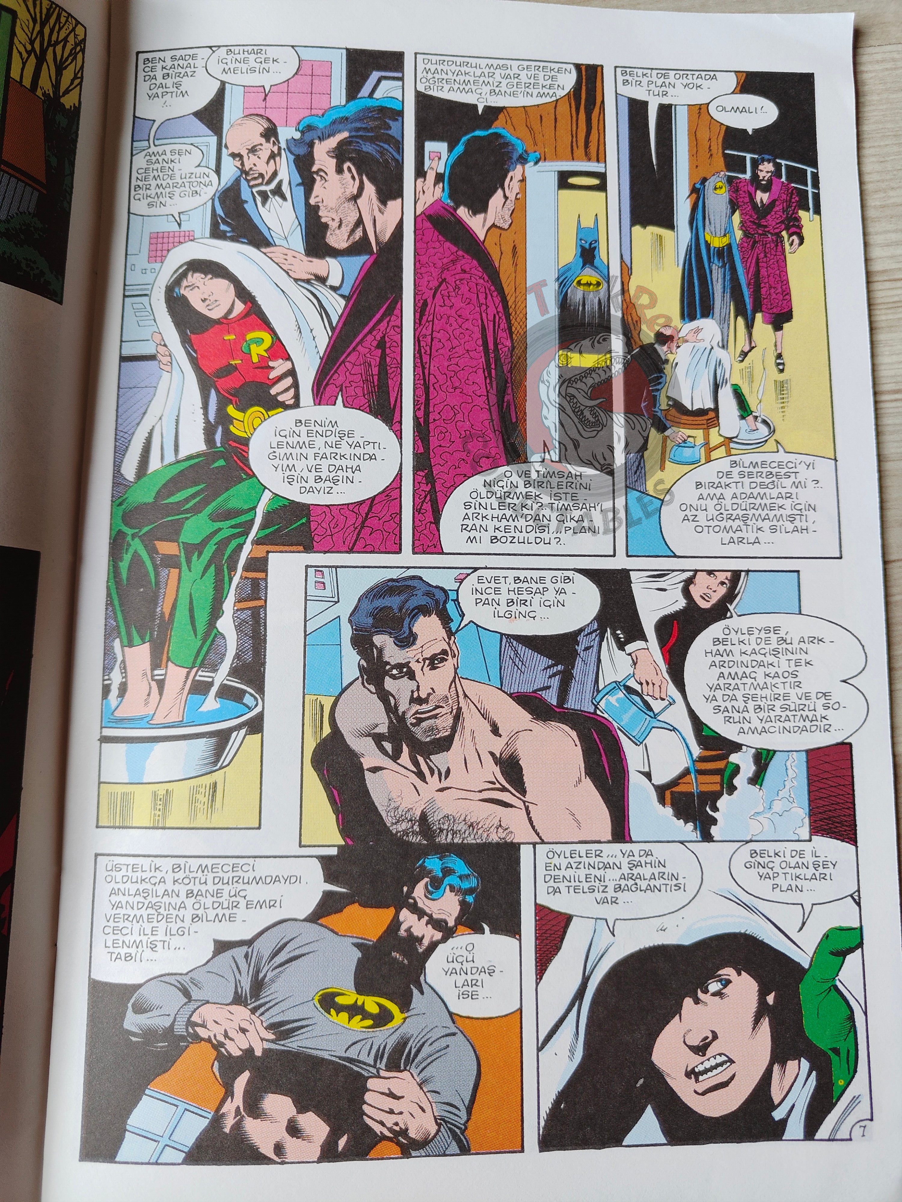 Batman: Knightfall #5 1995 Turkish Comic Turkey #494