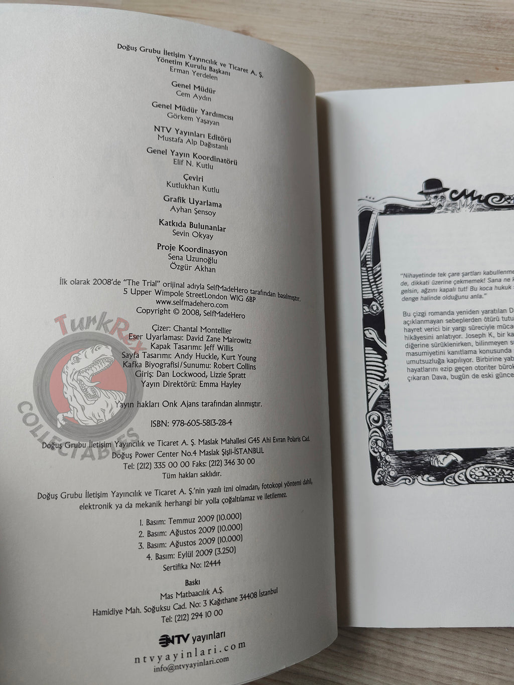 The Trial – Franz Kafka Turkish Comic Turkey Chantal Montellier