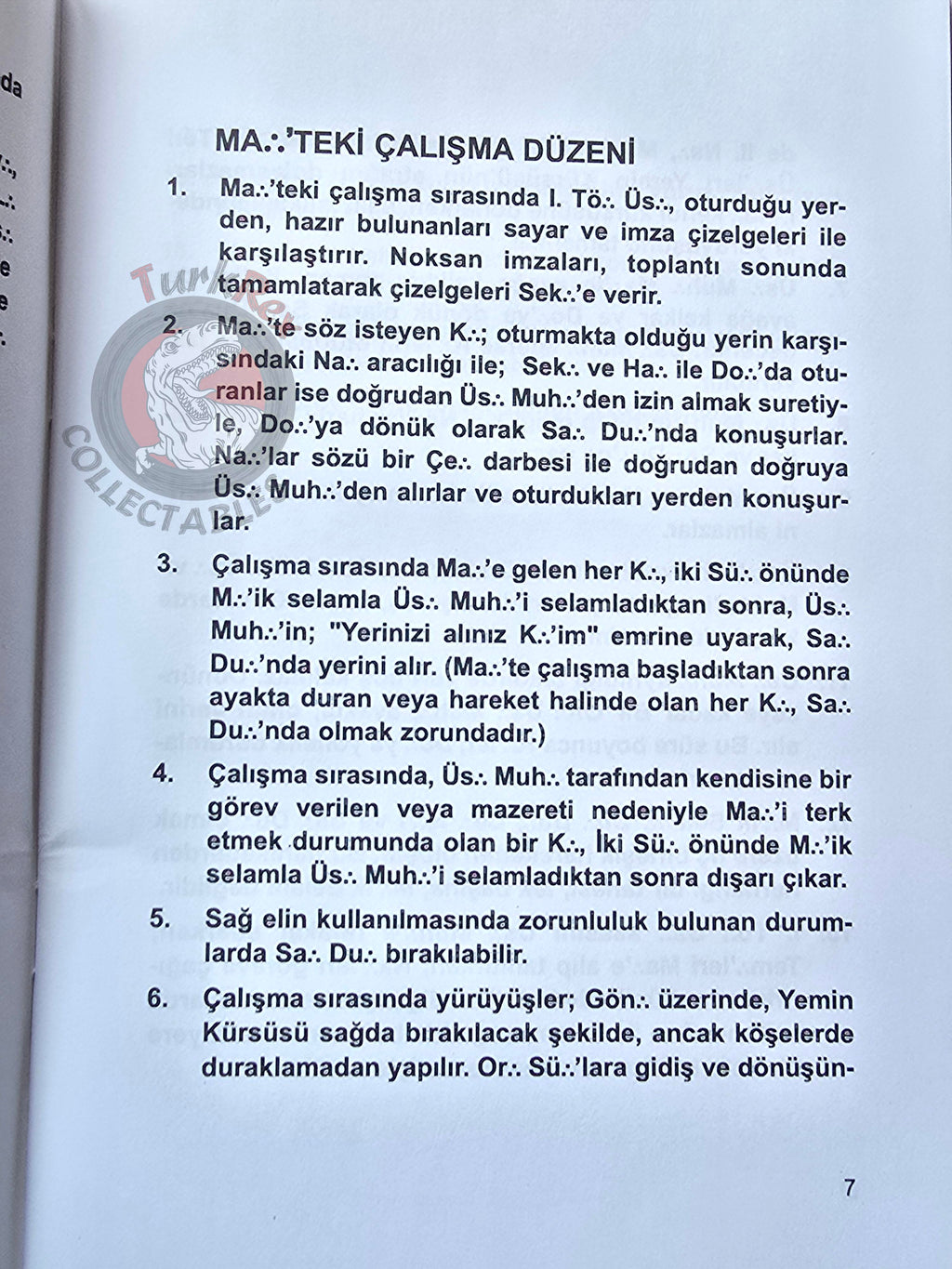 Turkish Freemasonry 2nd Degree Ritual Fellow Craft 2014 Booklet Masonic Masons of Turkey