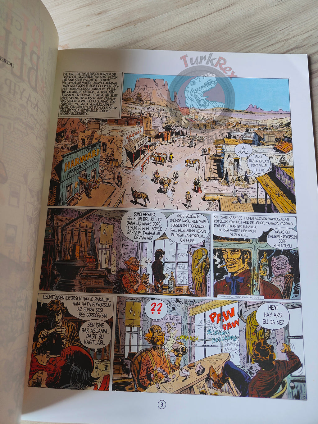 Blueberry #11 – The Lost Dutchman's Mine 2005 1st Edition Turkish Comic Turkey