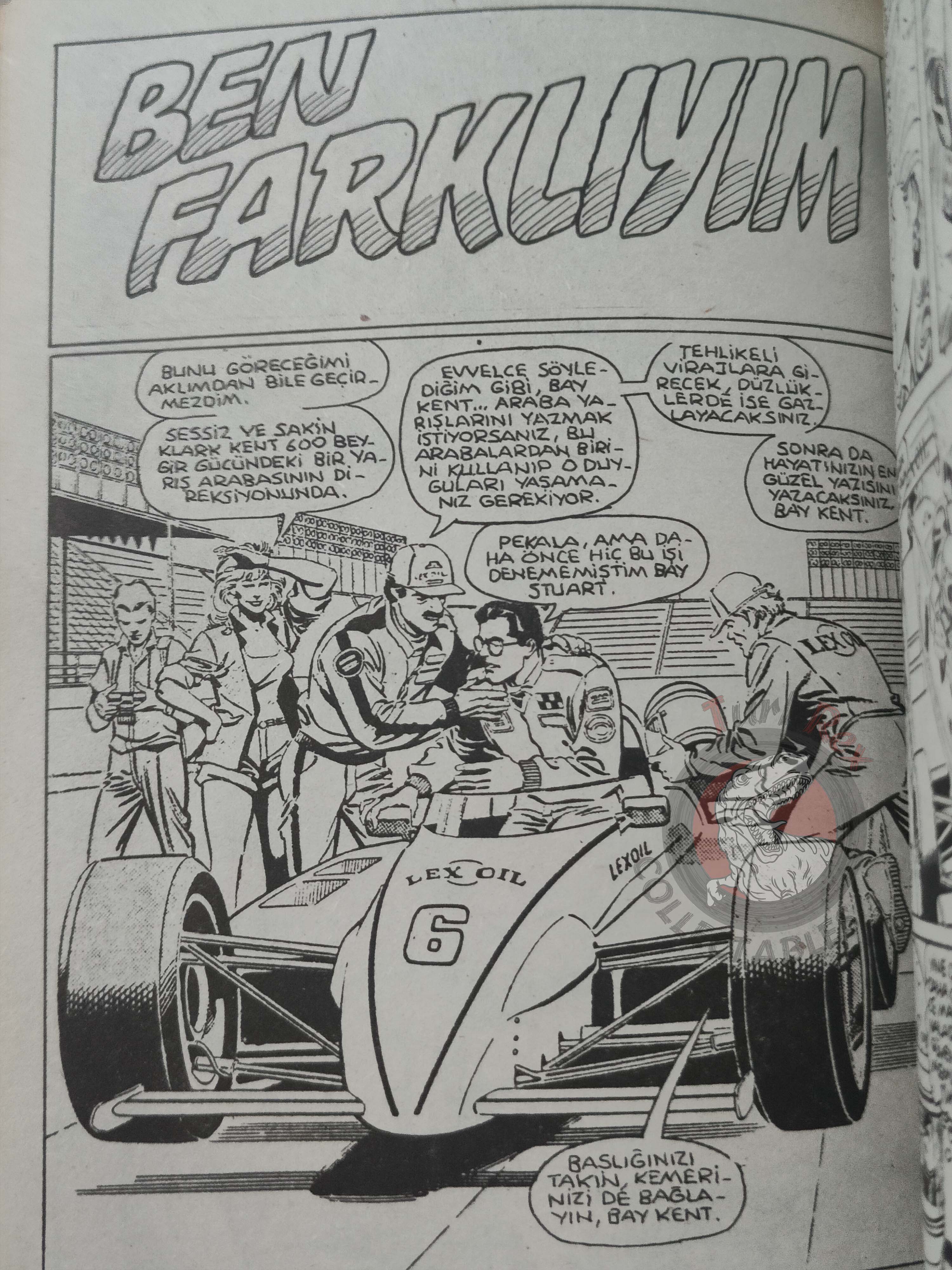 Superman Vol #35 1992 Turkish Comic Turkey #65 vs. Muhammad Ali Supergirl Batman