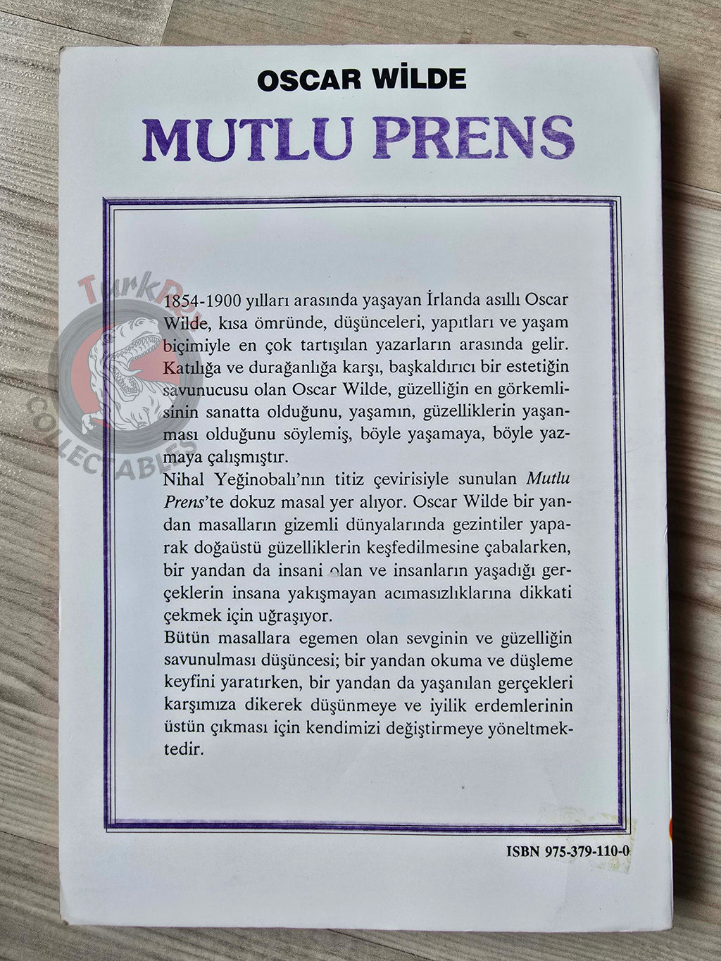 Oscar Wilde – The Happy Prince 1992 Turkish Book Turkey
