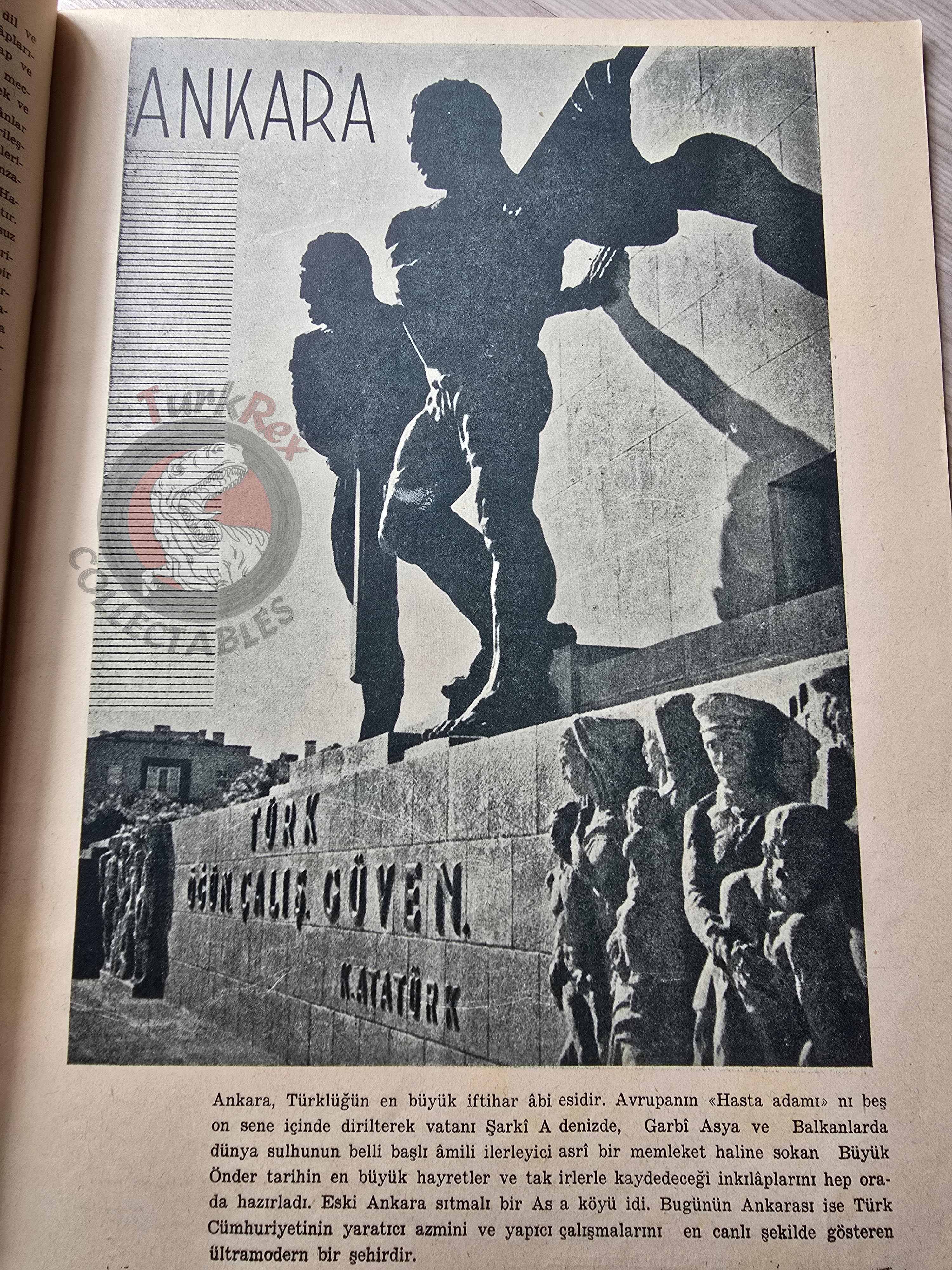Faik Sabri – Turkey Today 1938 Turkish Book Turkey Illustrated