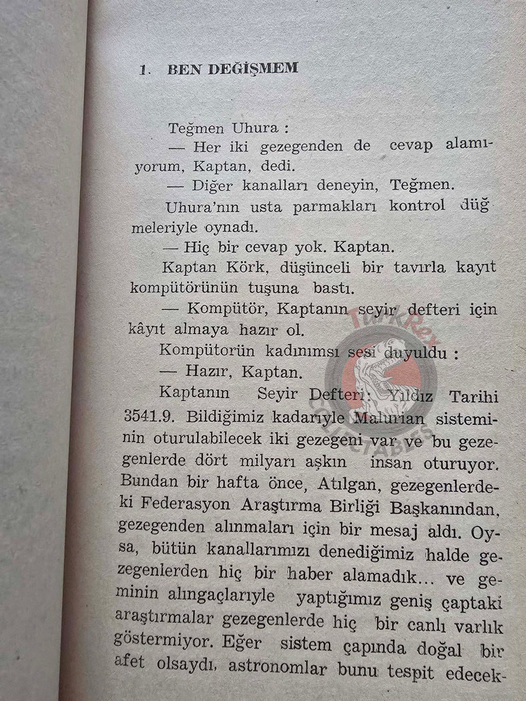 Star Trek 7 – James Blish 1973 1st Turkish Book Turkey