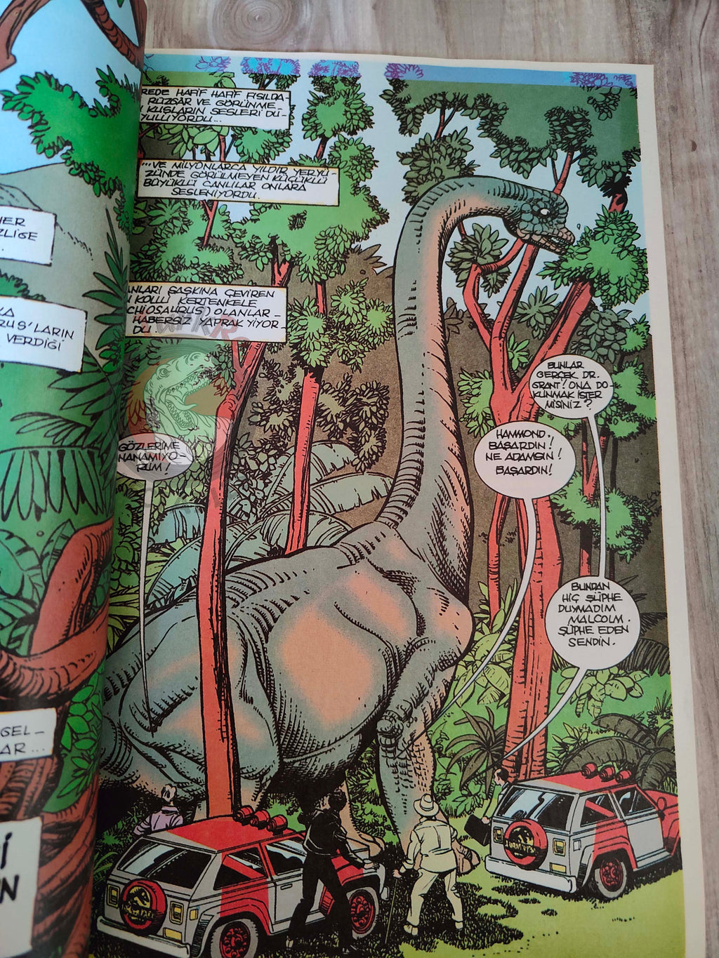 Jurassic Park #4 Turkish Edition Comic Turkey Topps Spielberg