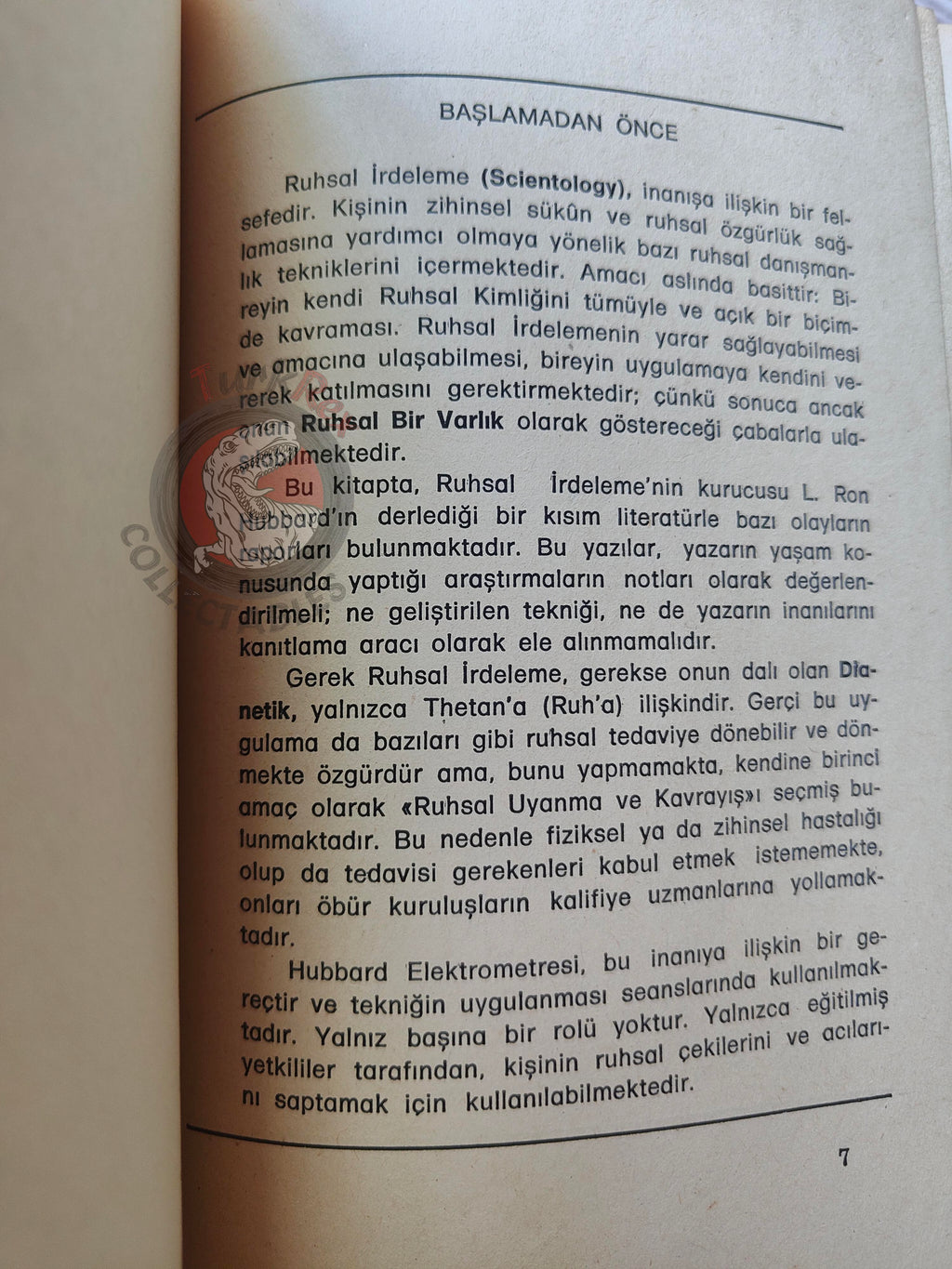 L. Ron Hubbard – Have You Lived Before This Life? 1982 1st Turkish Book Turkey