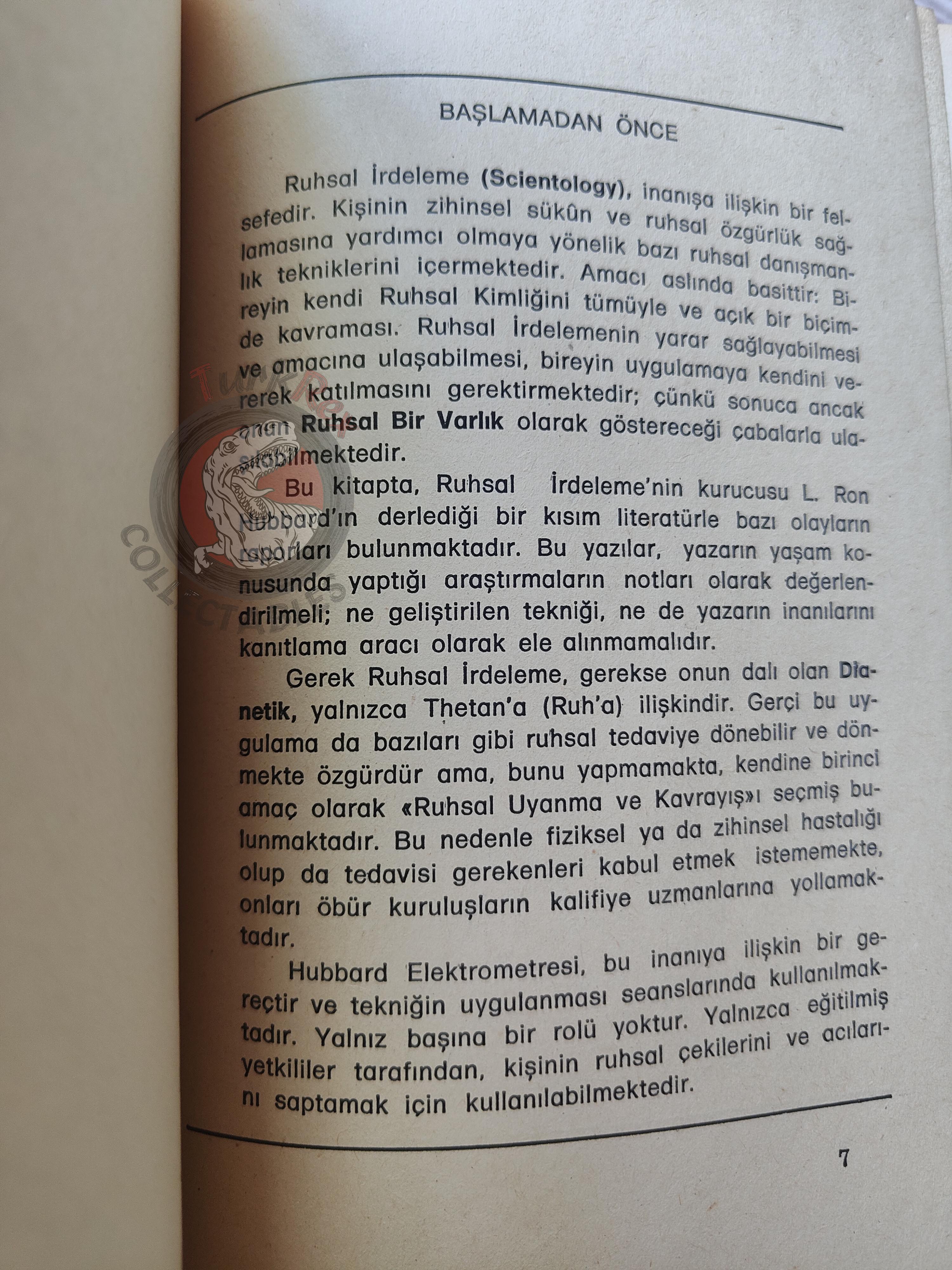 L. Ron Hubbard – Have You Lived Before This Life? 1982 1st Turkish Book Turkey