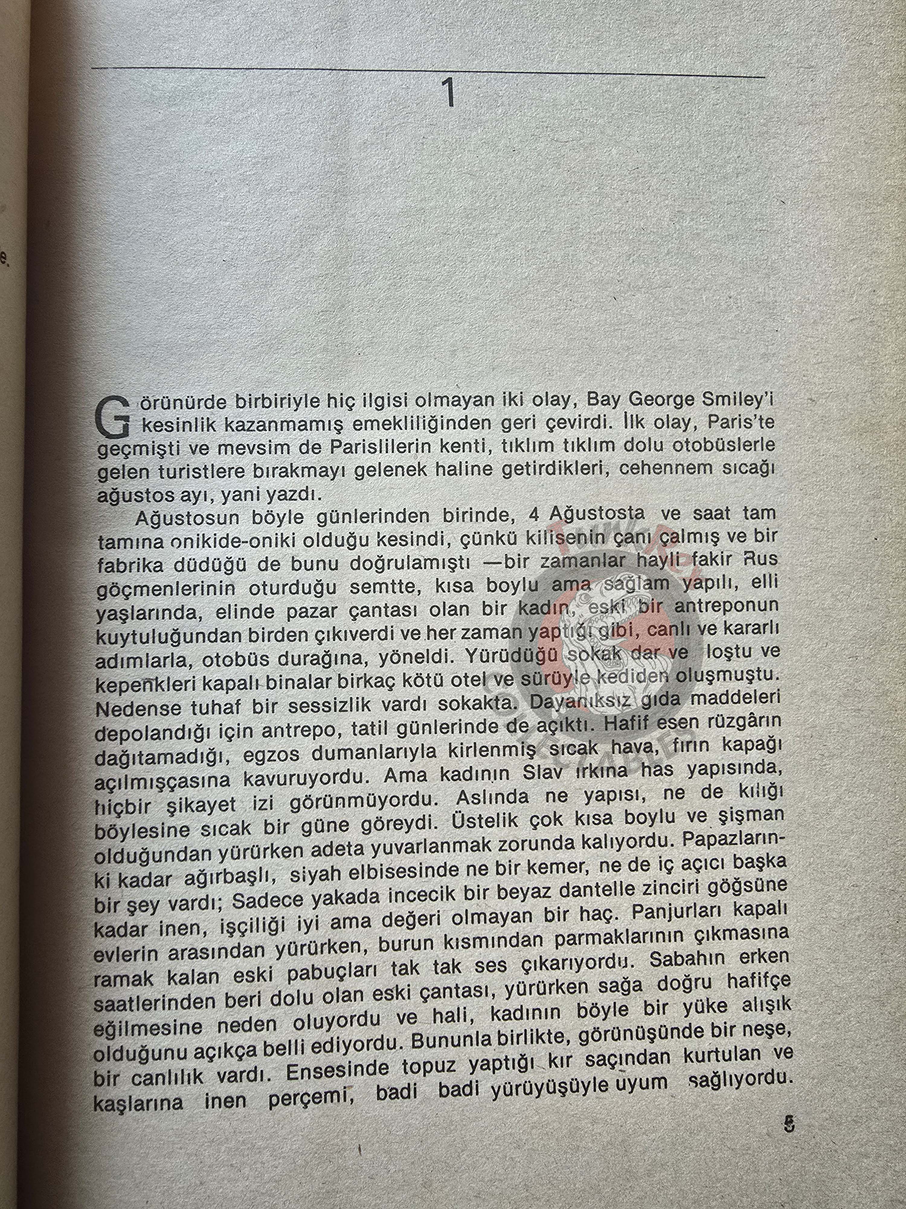 John le Carré – Smiley’s People 1980 1st Turkish Book Turkey