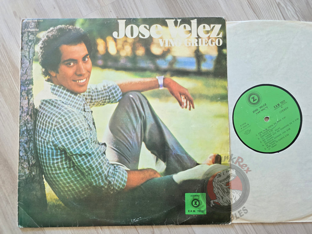 José Vélez – Vino Griego Turkish Pressing Vinyl Turkey Edition