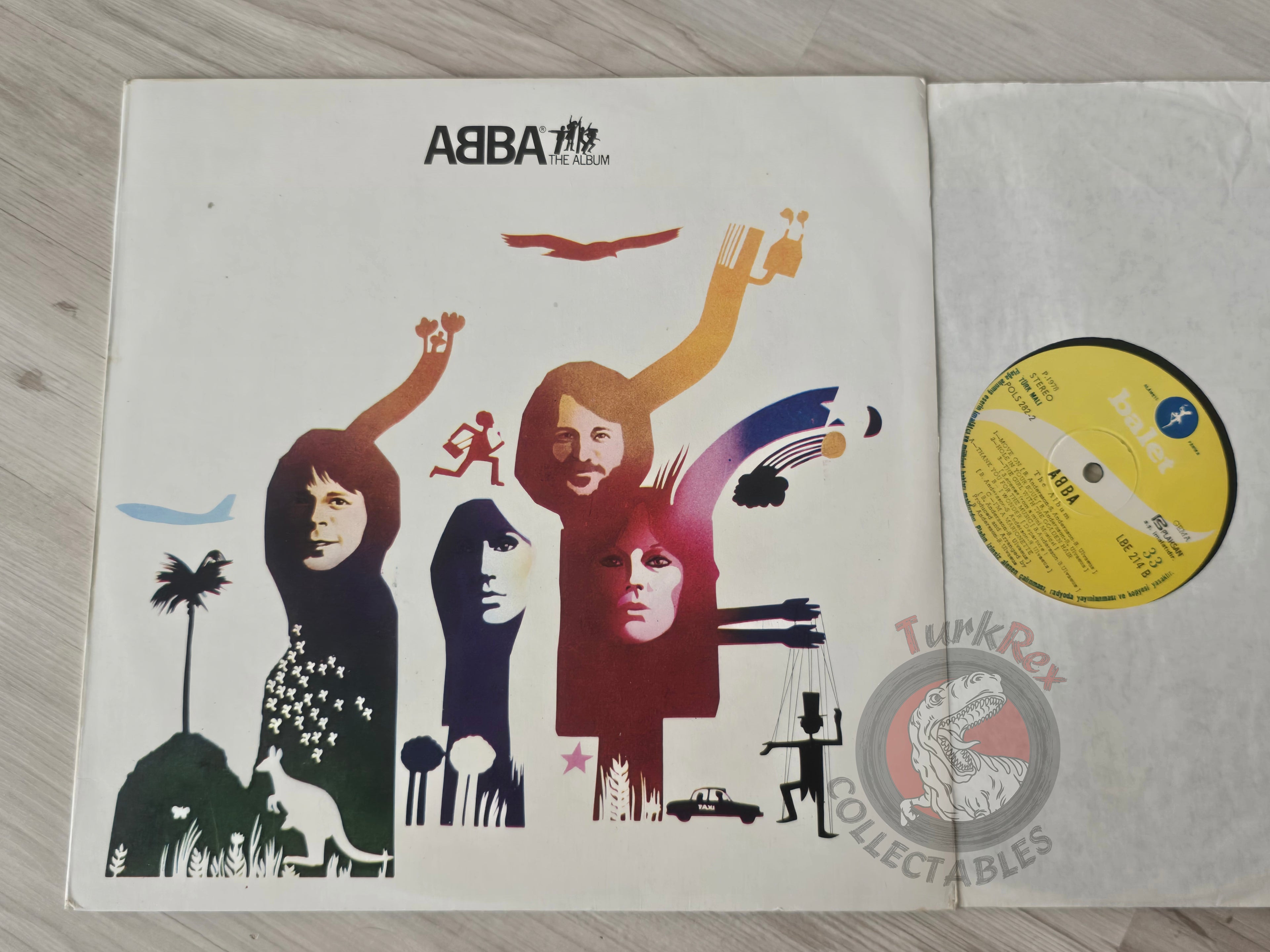ABBA – The Album Turkish Pressing Vinyl Turkey Edition