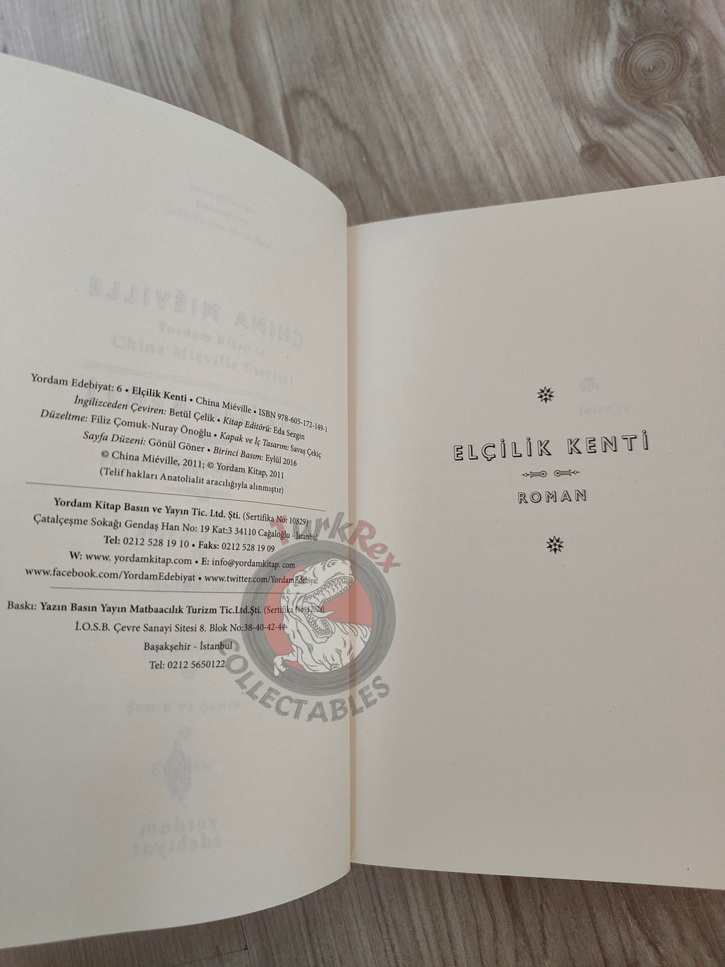 China Miéville – Embassytown 2016 Turkish Book Turkey