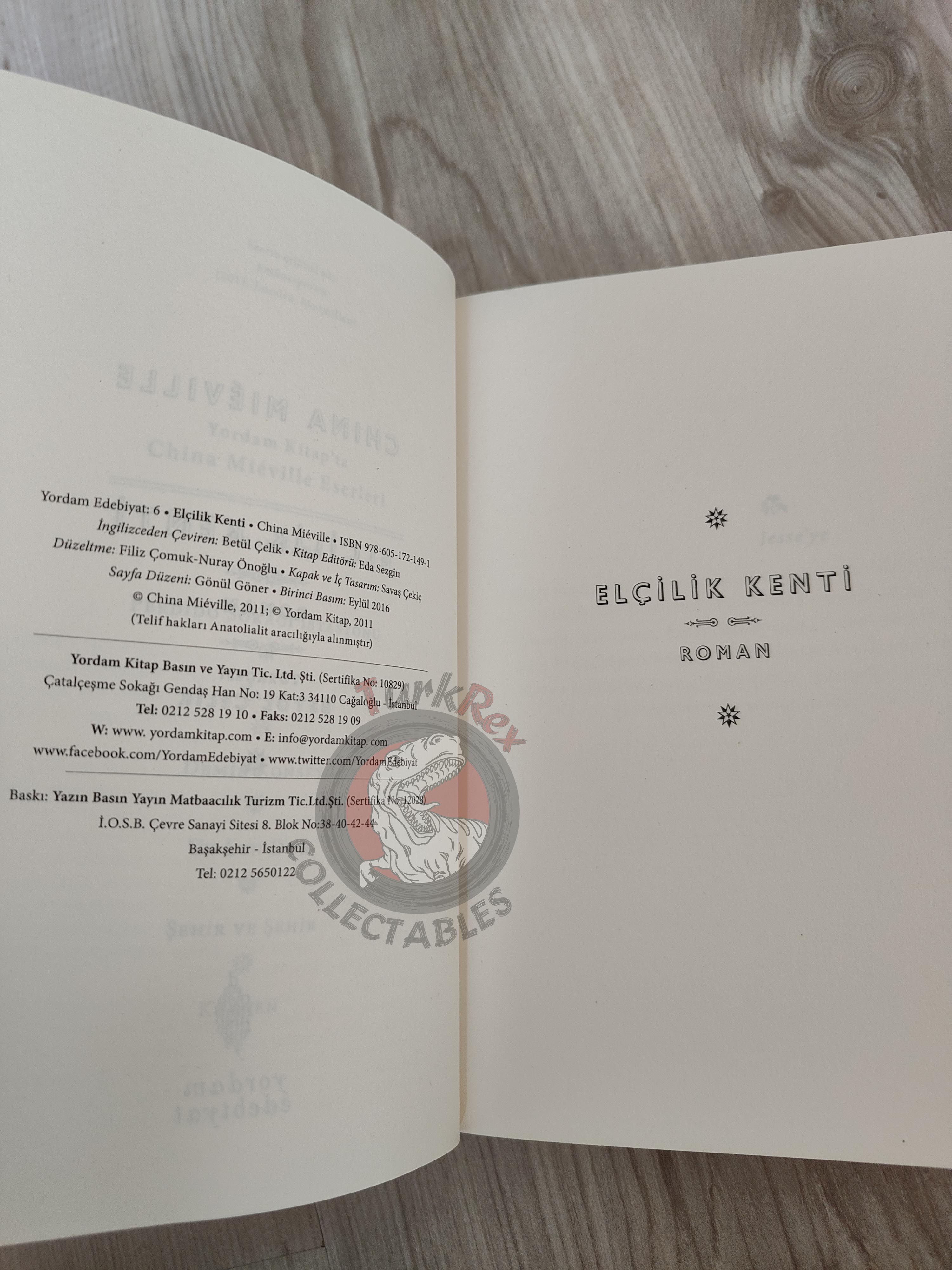 China Miéville – Embassytown 2016 Turkish Book Turkey