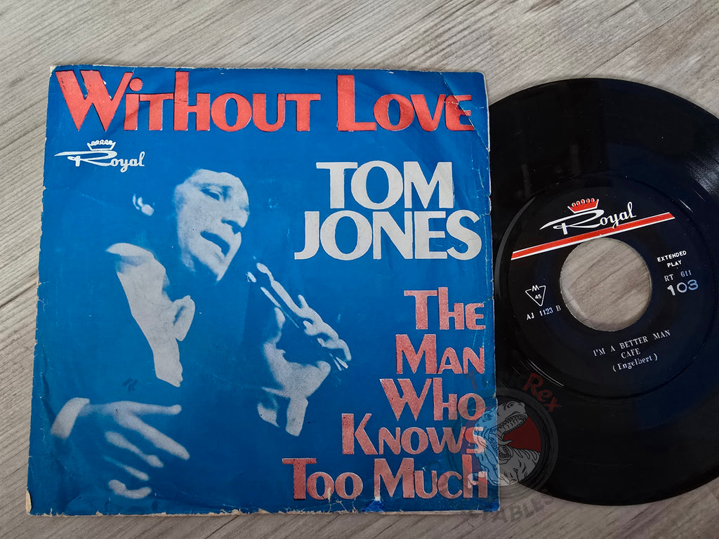 Tom Jones  / Engelbert Humperdinck  7" Iran Pressing Vinyl Iranian Edition