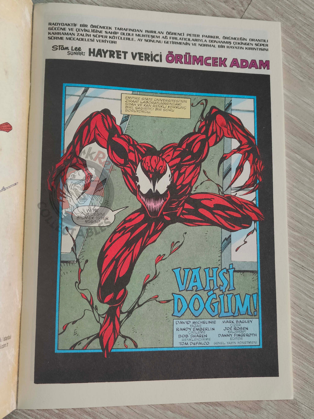 The Amazing Spider-Man #361 2022 Turkish Comic Turkey Carnage 1st App