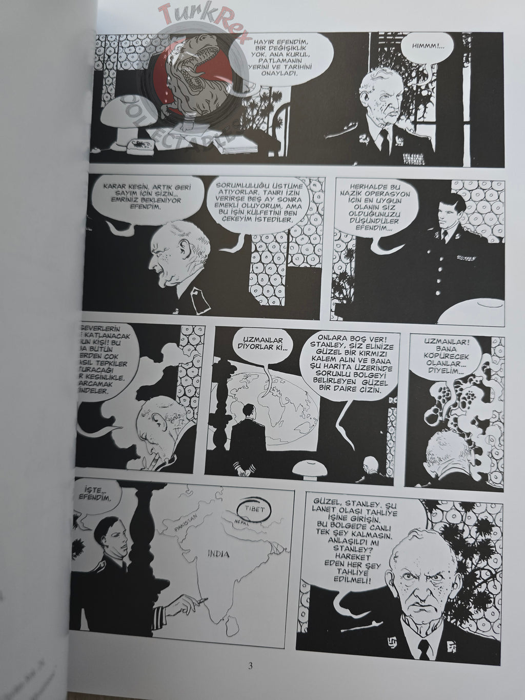 Manara Giuseppe Bergman #6 2006 Turkish Comic Turkey La fleur mystérieuse