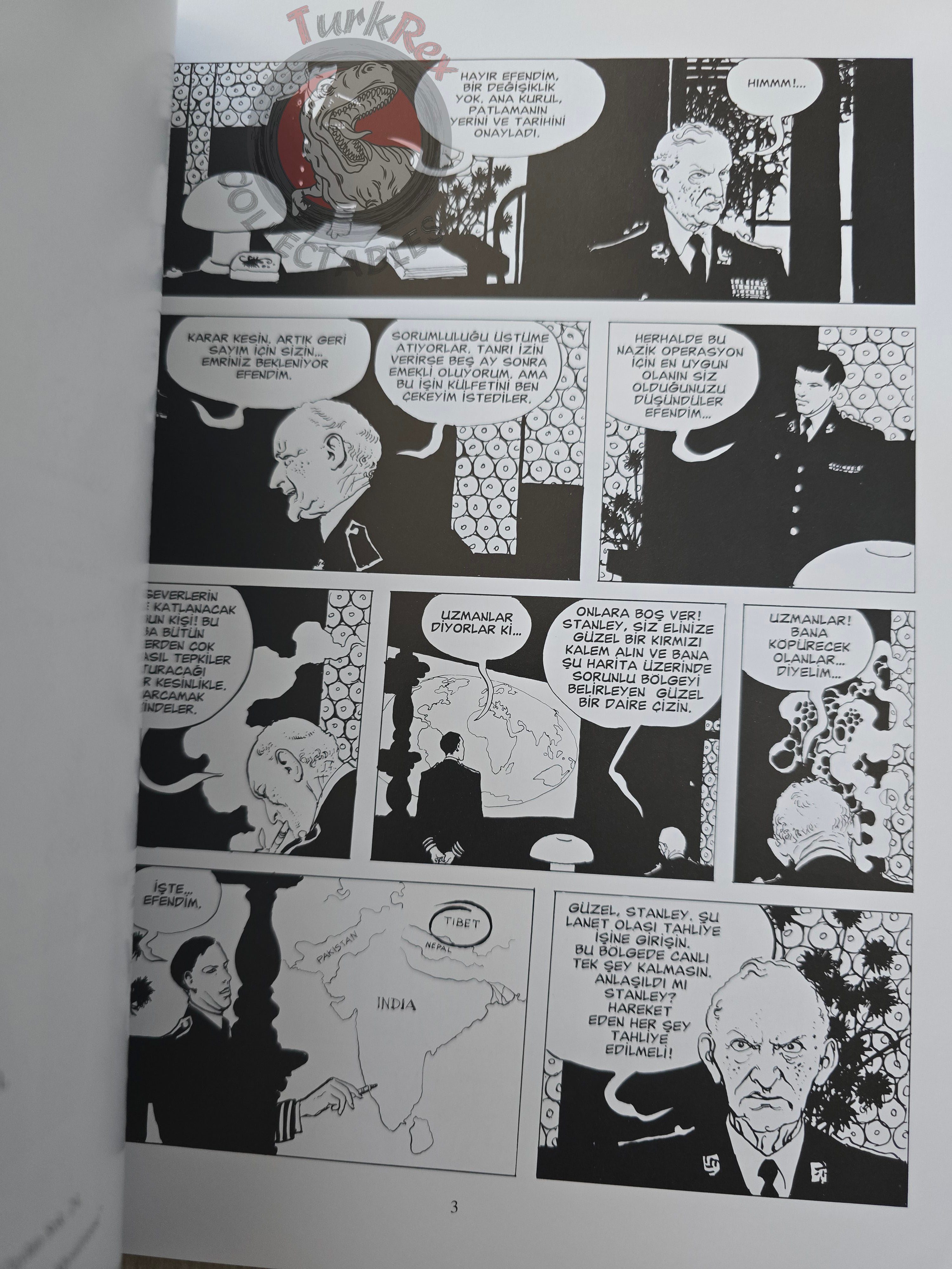 Manara Giuseppe Bergman #6 2006 Turkish Comic Turkey La fleur mystérieuse