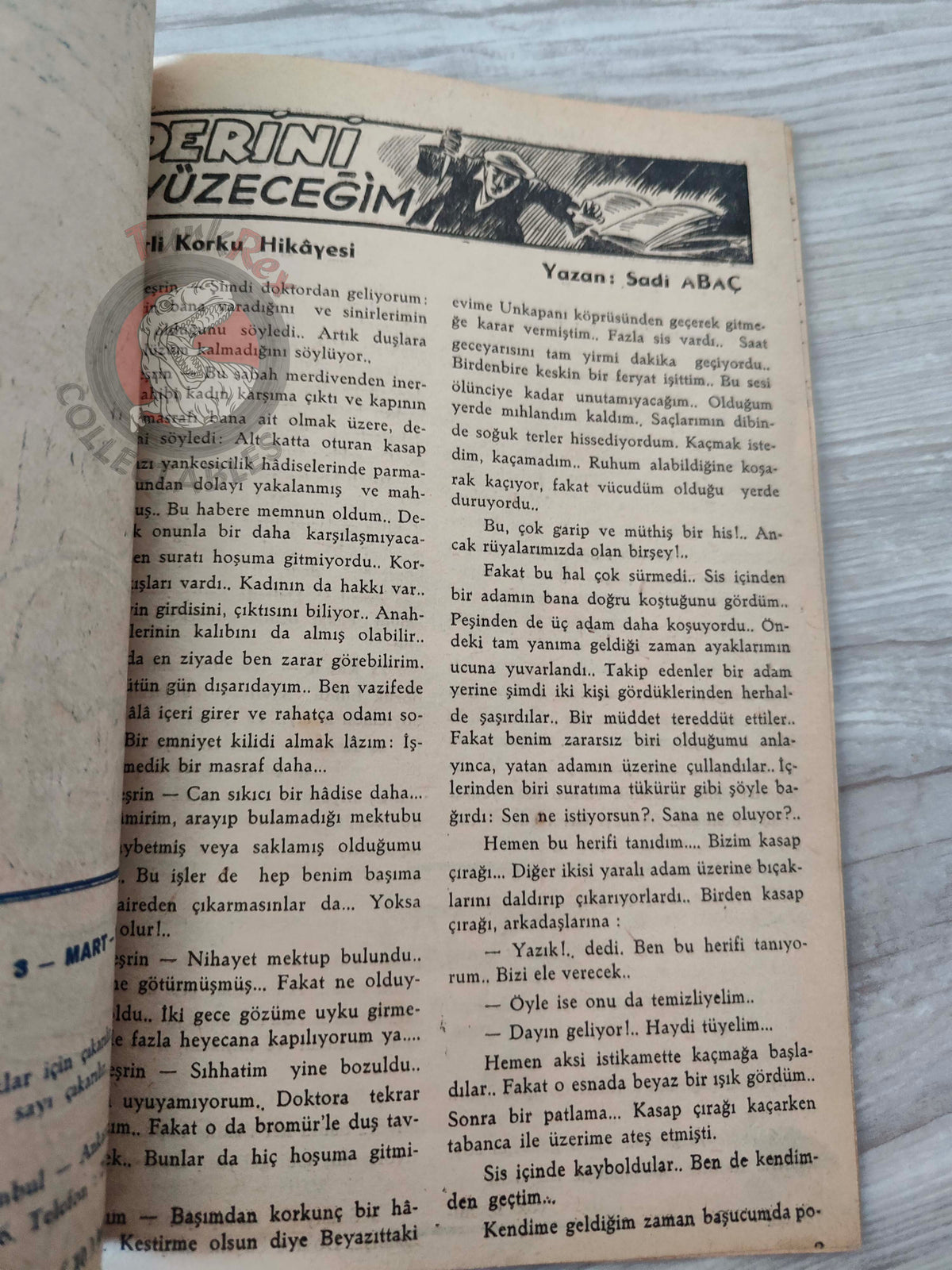 1001 Roman 1943 The Phantom - The Singh Brotherhood Turkish Comic Mag Turkey