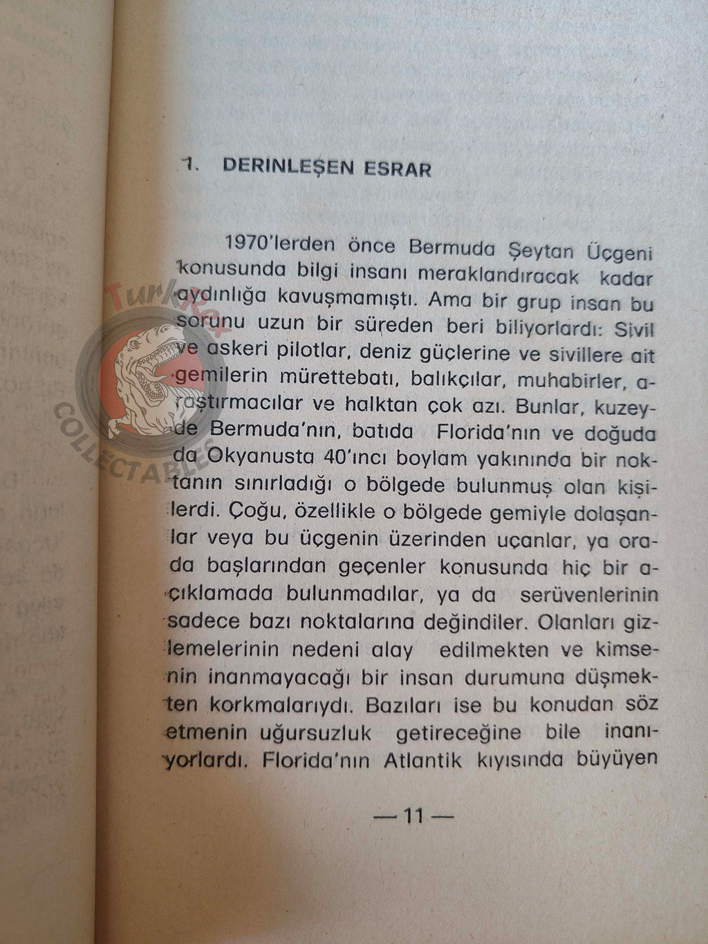 Charles Berlitz – Without a Trace 1977 1st Turkish Book Turkey