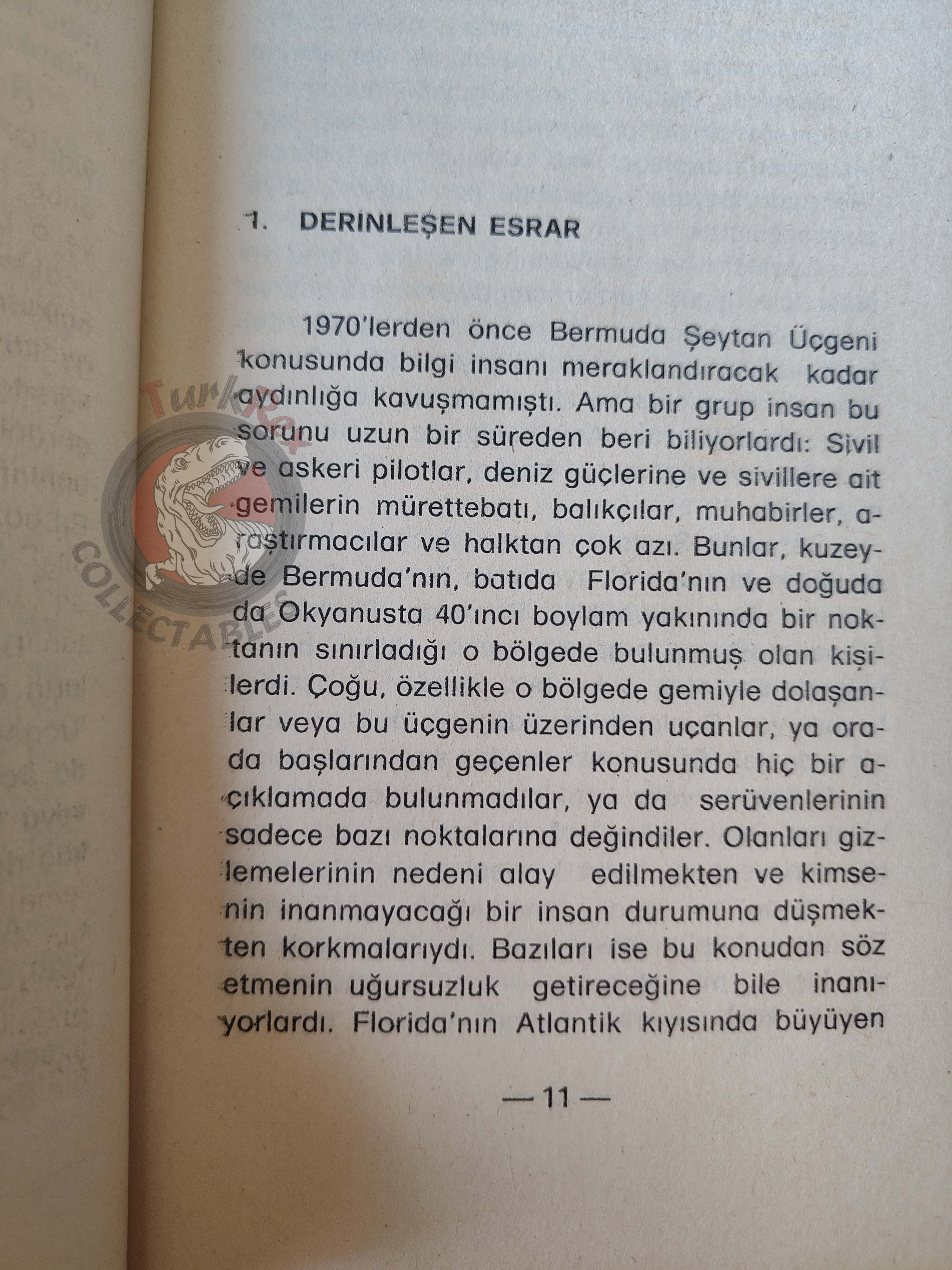 Charles Berlitz – Without a Trace 1977 1st Turkish Book Turkey