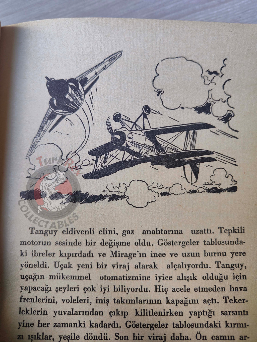 Jean Michel Charlier – The Plane That Killed Its Pilots 1974 Turkish Book Turkey Illustrated