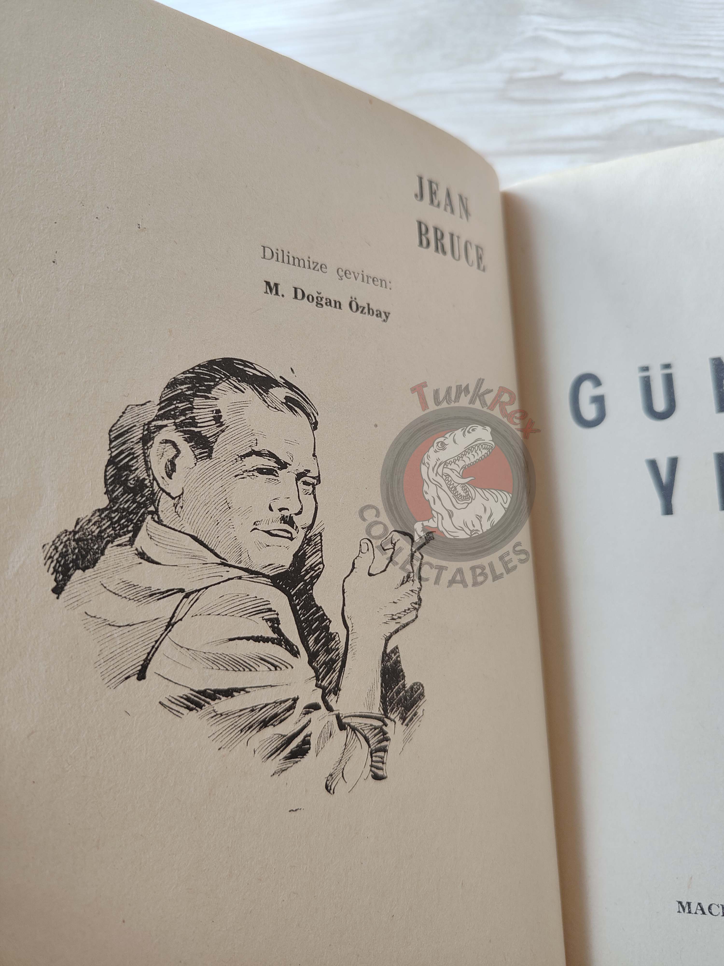 Jean Bruce O.S.S. 117 Mambo à Tokyo 1965 1st Turkish Book Turkey John Pratt