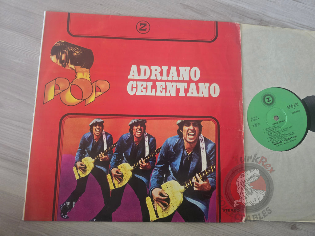 Adriano Celentano – Disco Dance Turkish Pressing Vinyl Turkey Edition 1
