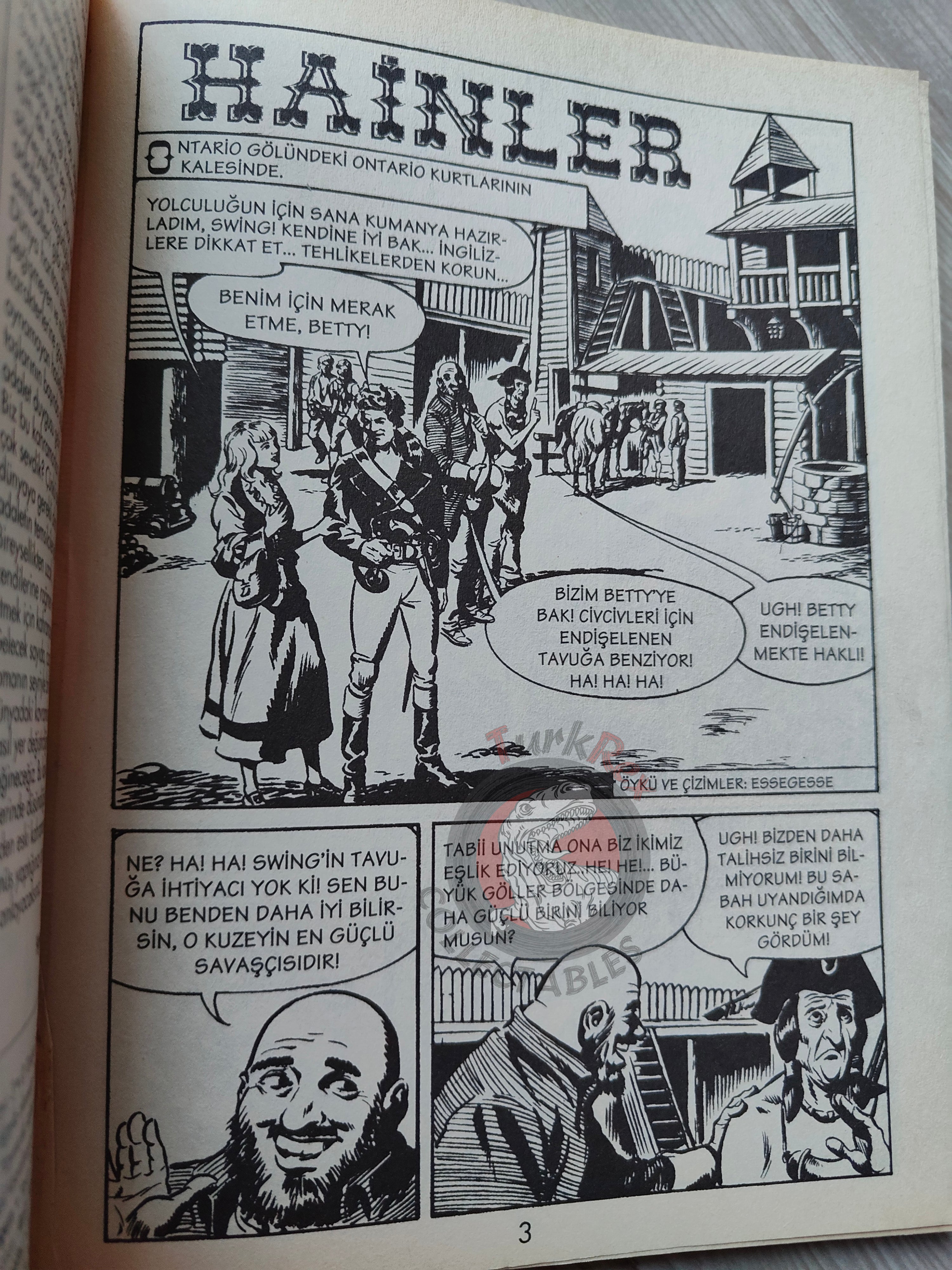 Comandante Mark #3 Turkish Edition Comic Turkey #5 #6