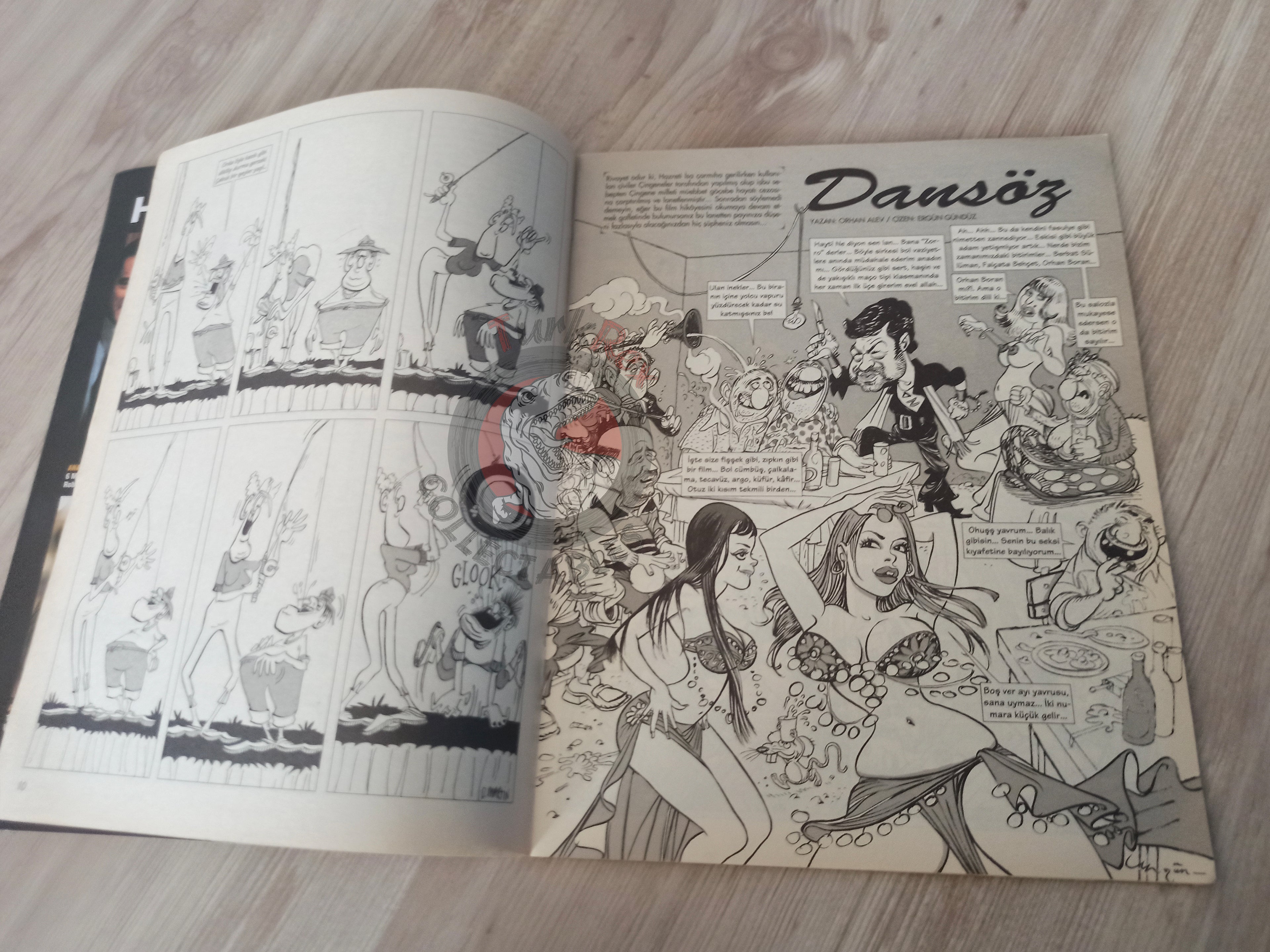 Mad Magazine #10 2001 Turkish Comic Turkey Sergio Aragonés Belly Dancer