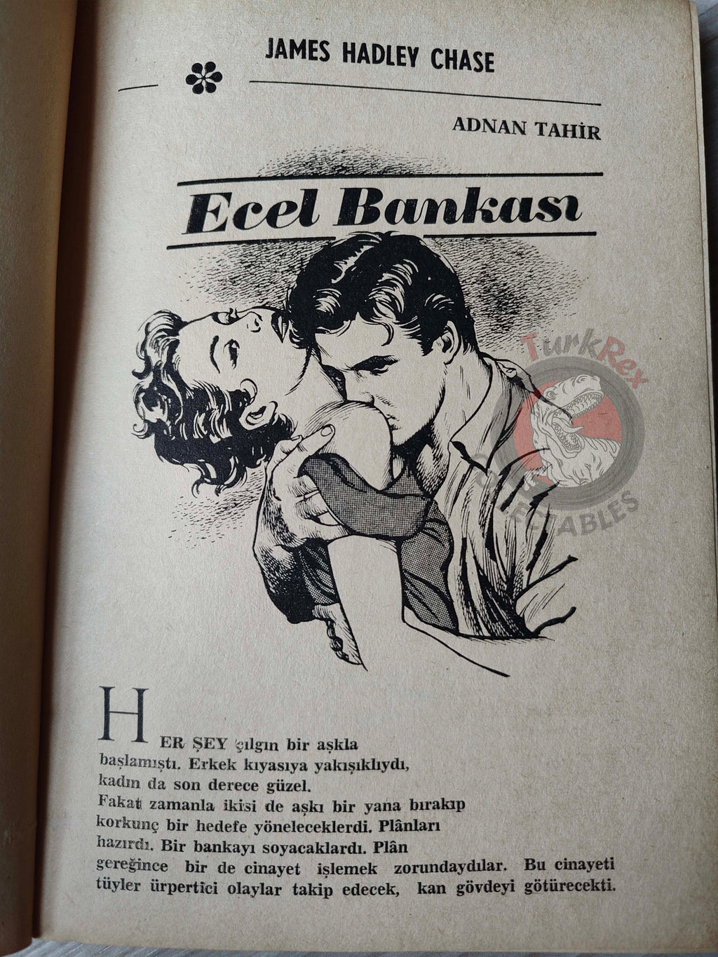 James Hadley Chase – I Would Rather Stay Poor 1965 1st Turkish Book Turkey