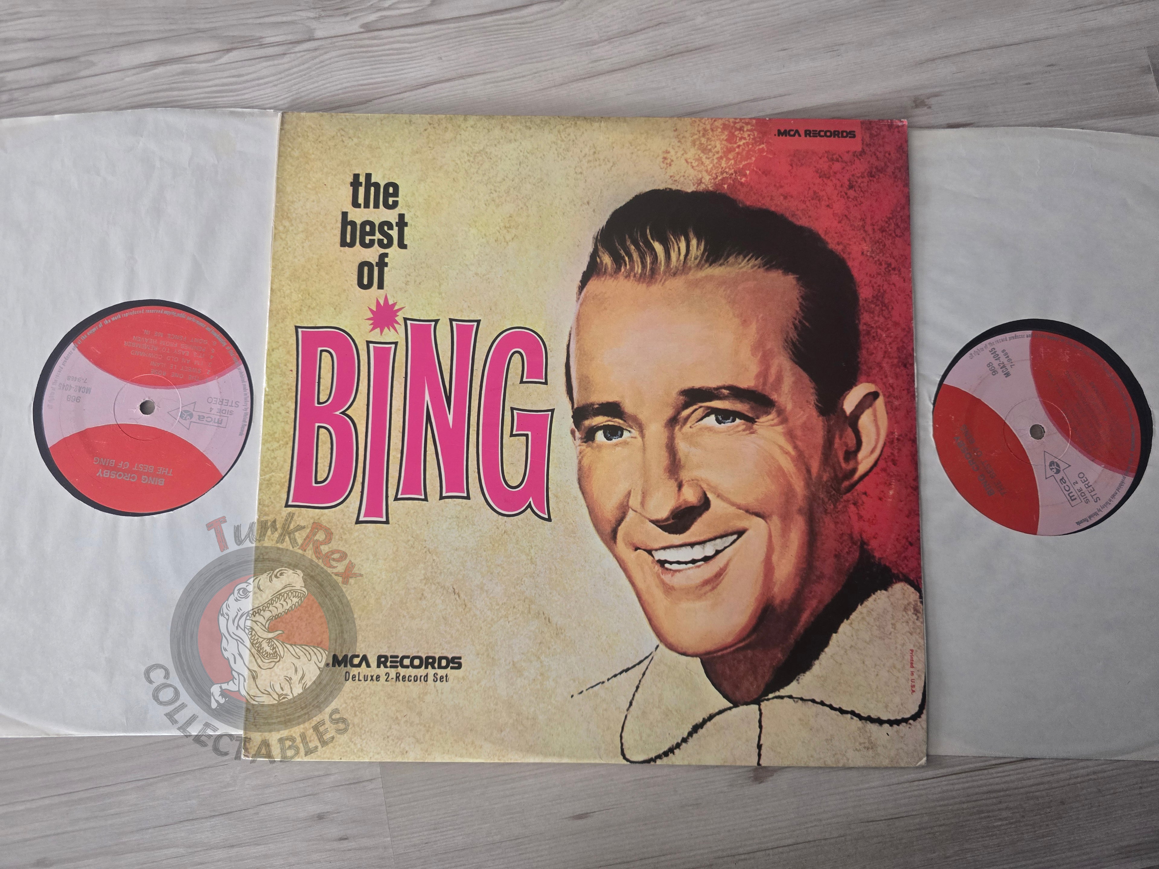 Bing Crosby – The Best Of Bing Turkish Pressing Vinyl Turkey Edition