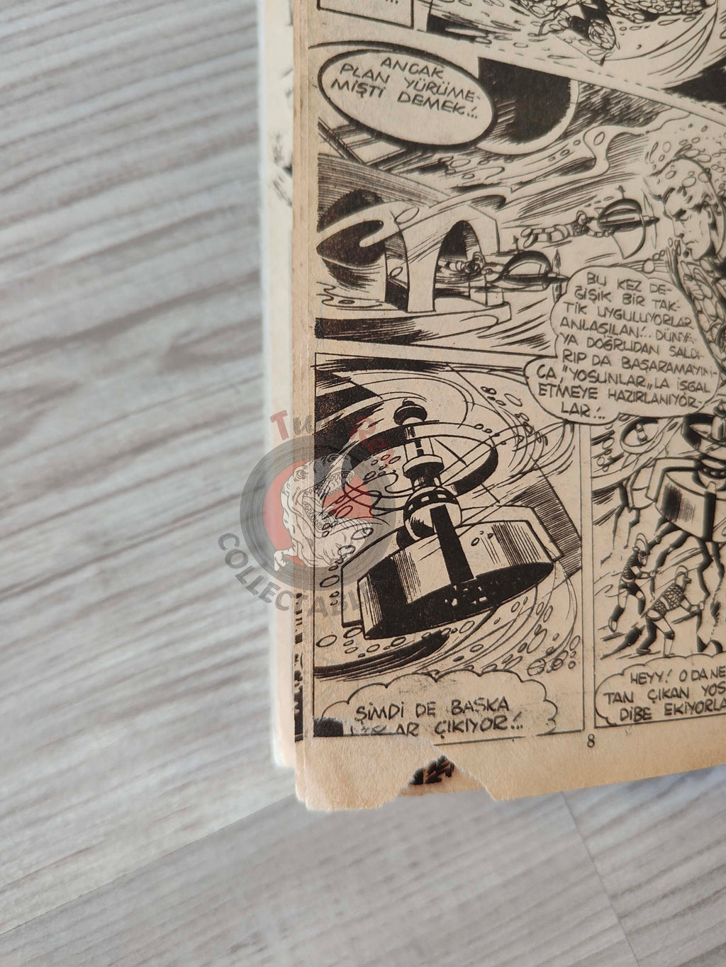 Cim Kozmos #1 1981 Turkish Comic Turkey Sunny Sun The Leopard from Lime Street