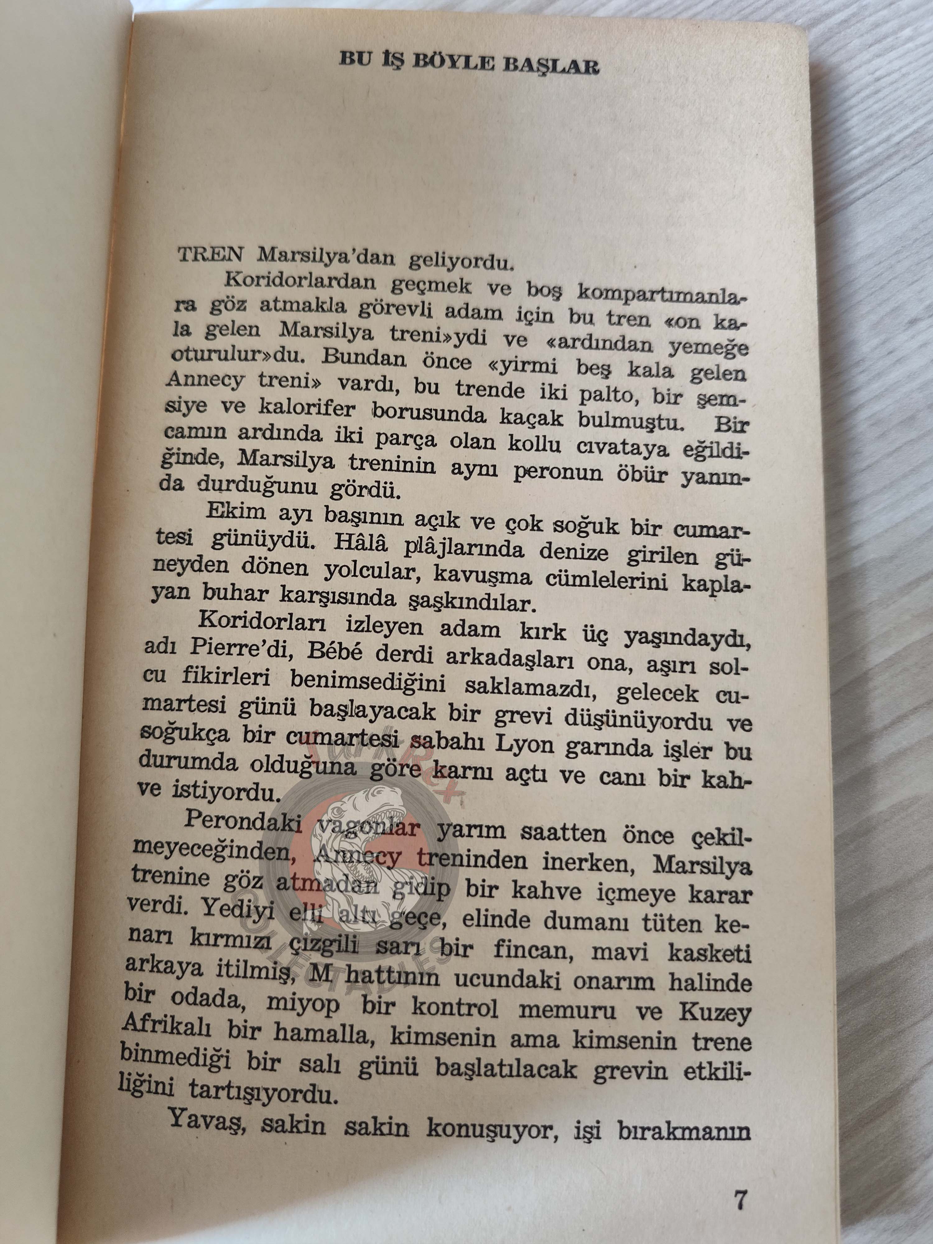 Sébastien Japrisot – Compartiment tueurs 1973 1st Turkish Book Turkey