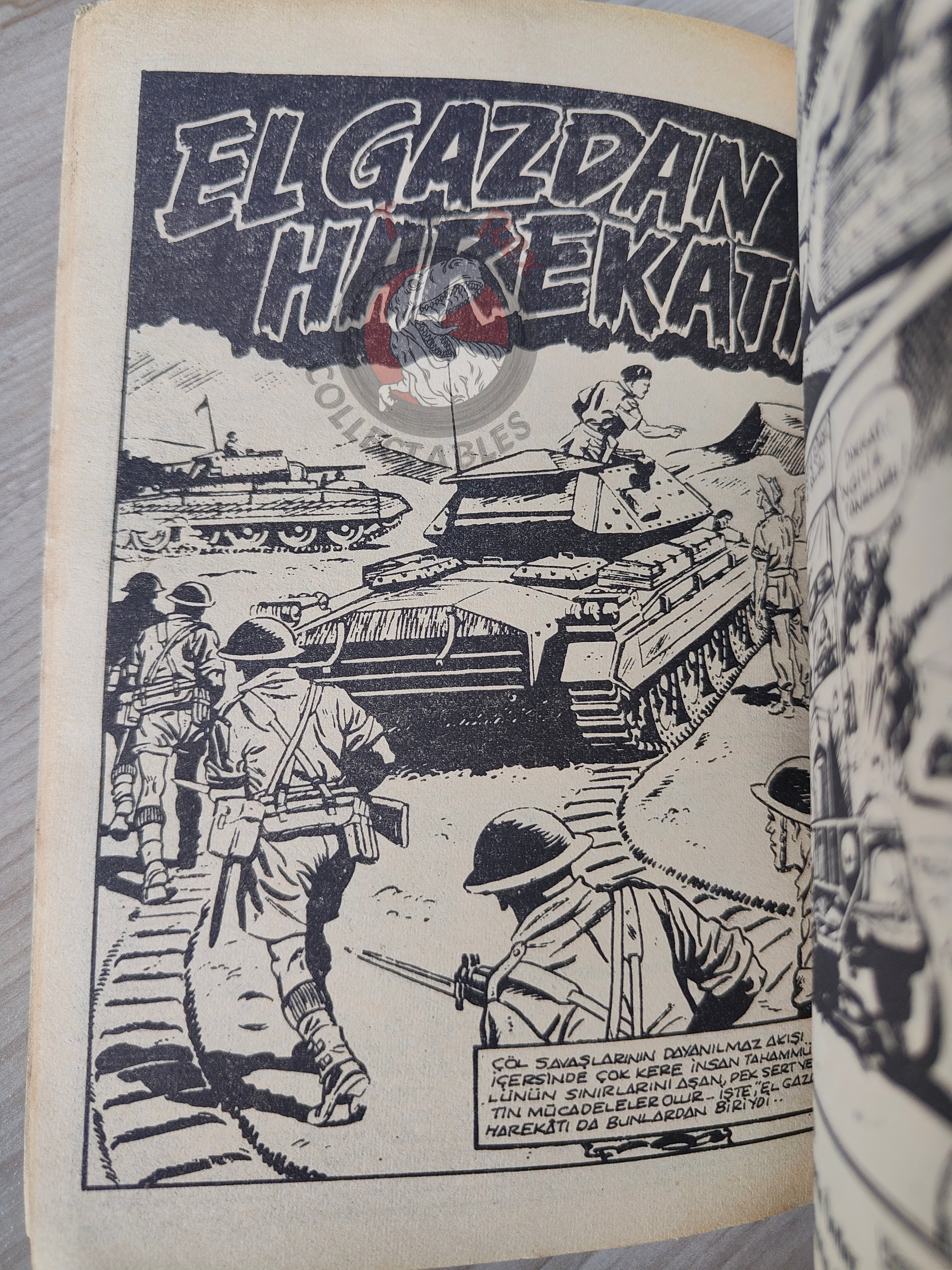 War Picture Library Special #1 1981 Turkish Comic Turkey WW2 stories