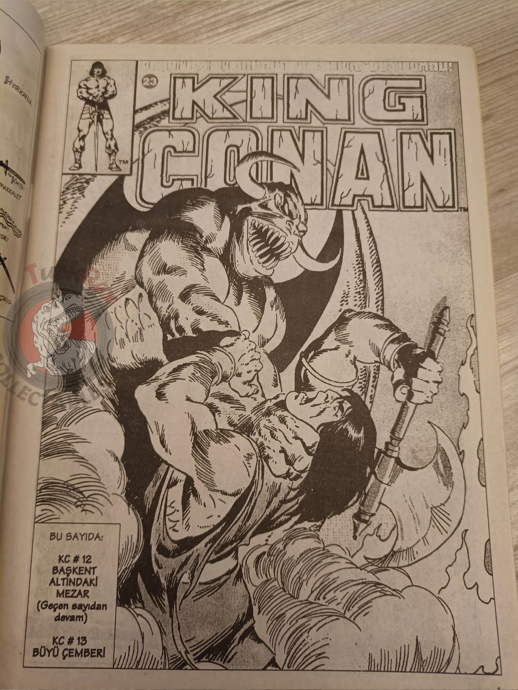 Kral Conan #23 King Conan #12 #13 Turkish Comic Turkey SSOC #112