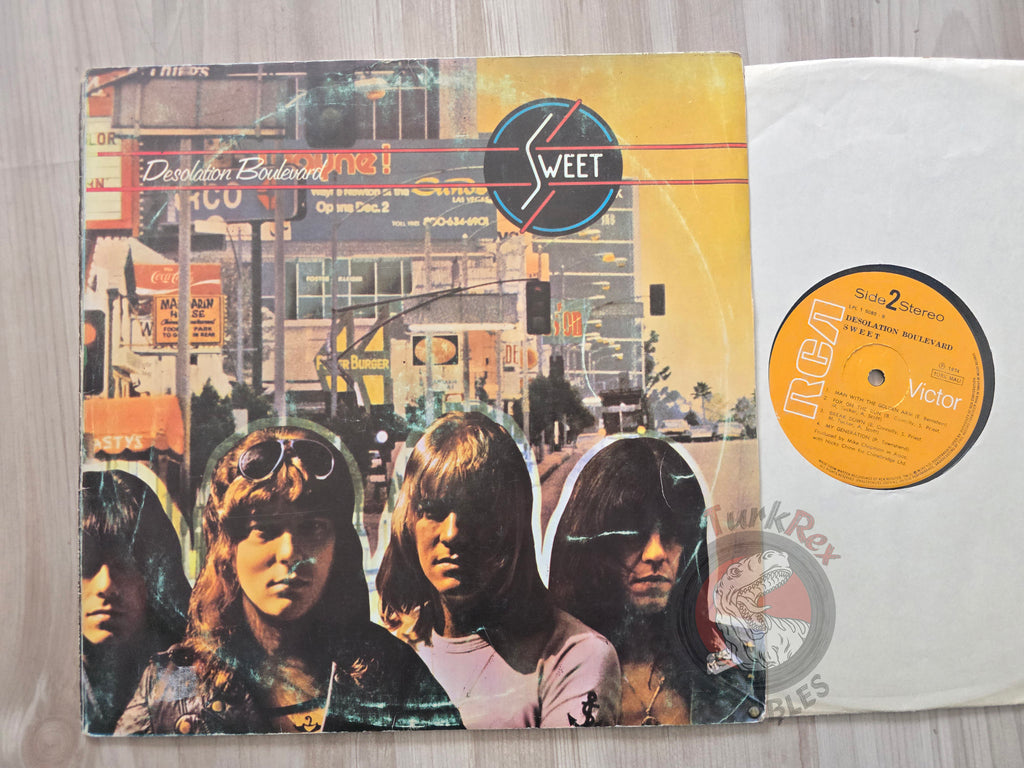 The Sweet – Desolation Boulevard Turkish Pressing Vinyl Turkey Edition