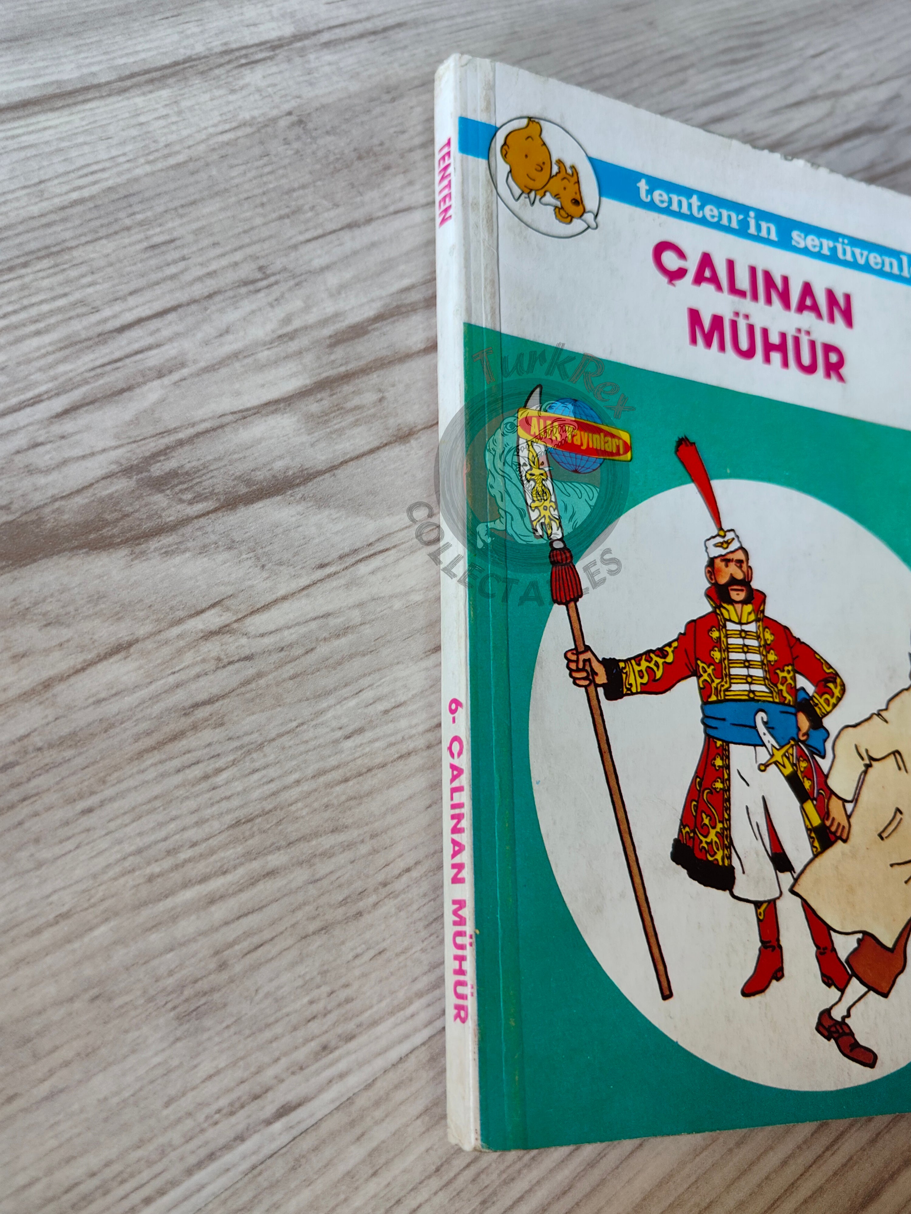 Tintin – King Ottokar’s Sceptre mid 1980s Turkish Edition Comic Turkey 1
