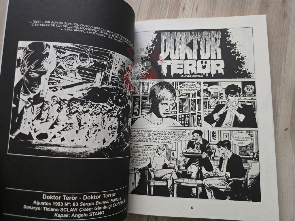 Dylan Dog #33 2012 Turkish Comic Turkey Doktor Terror #83 #84