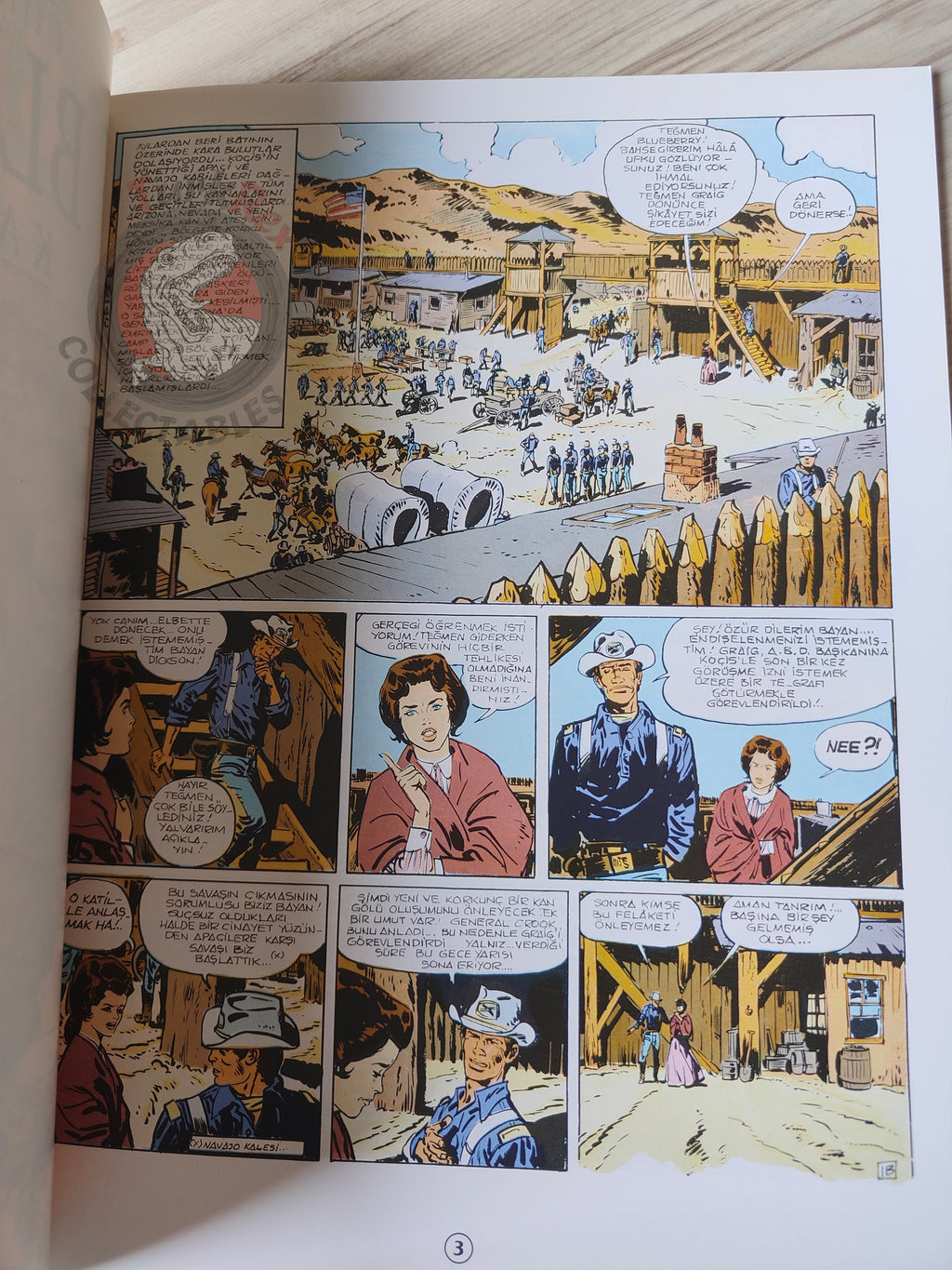 Blueberry #4 – Mission to Mexico 2003 1st Edition Turkish Comic Turkey