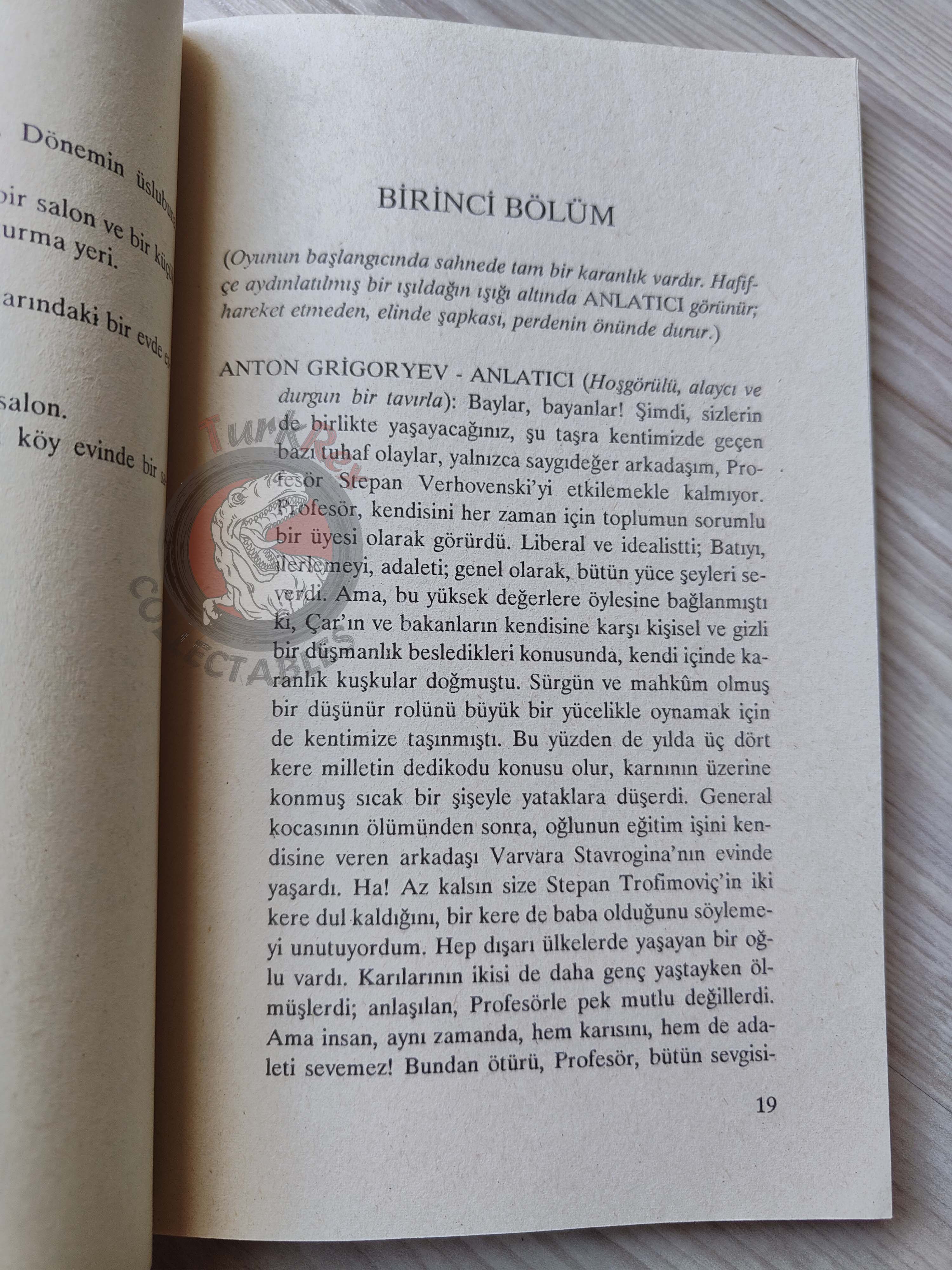 Albert Camus – Les Possédés 1994 Turkish Book Turkey Dostoevsky