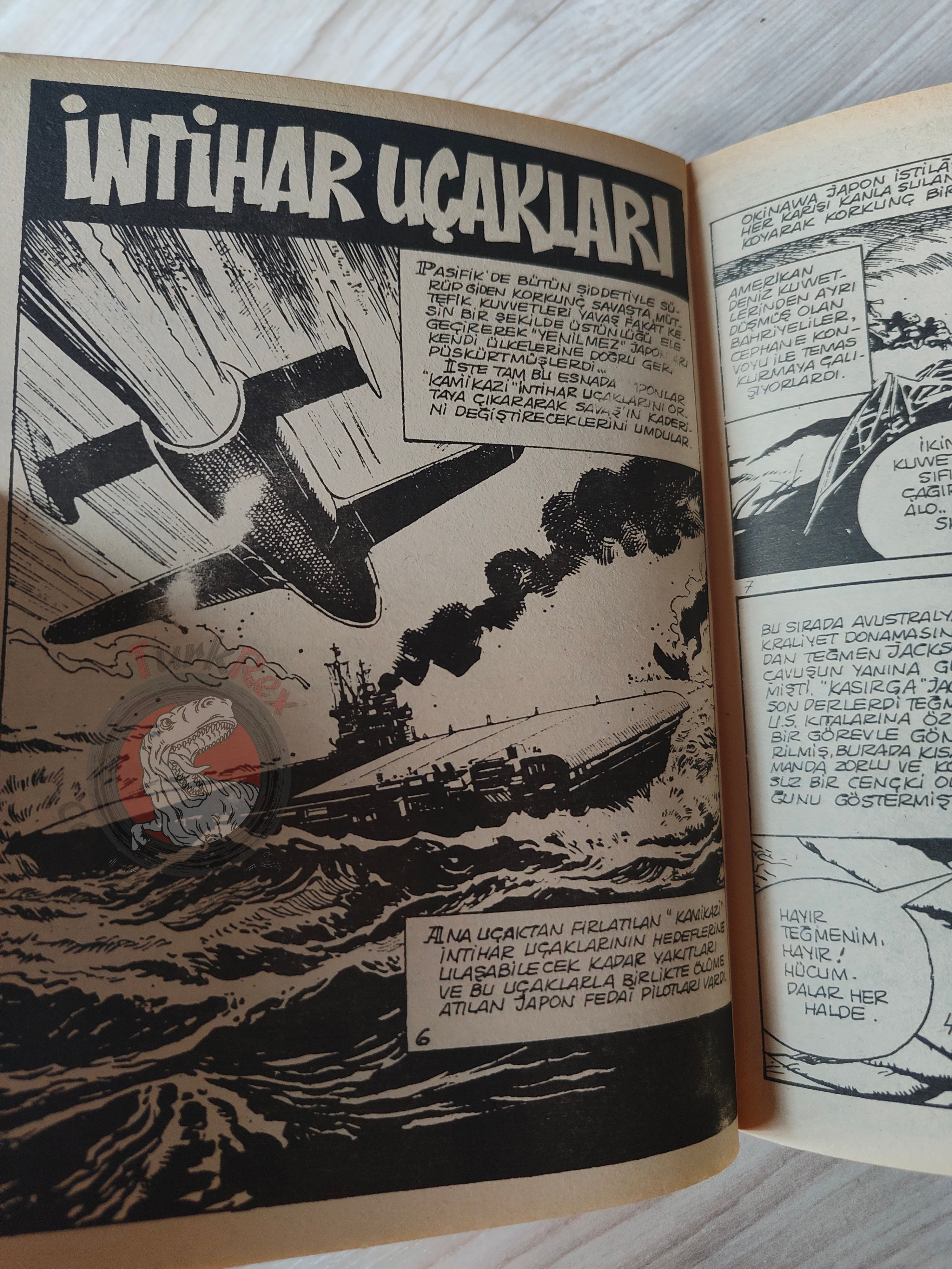 War Picture Library Special #7 1982 Turkish Comic Turkey WW2 stories
