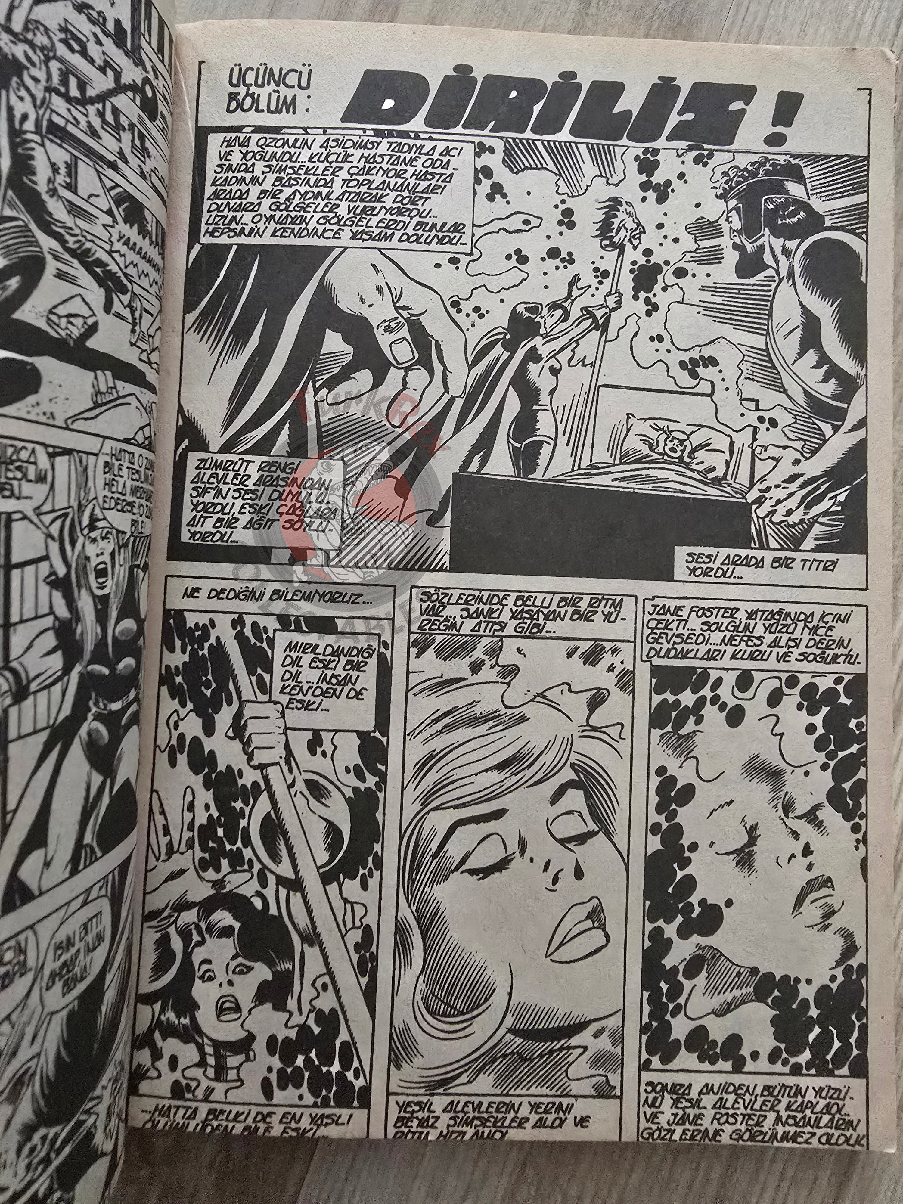 Thor Vol #8 1988 Turkish Comic Turkey The Mighty Thor #236–244 cover #209