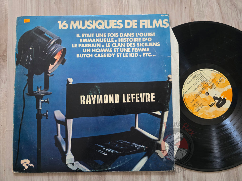 Raymond Lefevre – 16 Musiques De Films Turkish Pressing Vinyl Turkey Edition