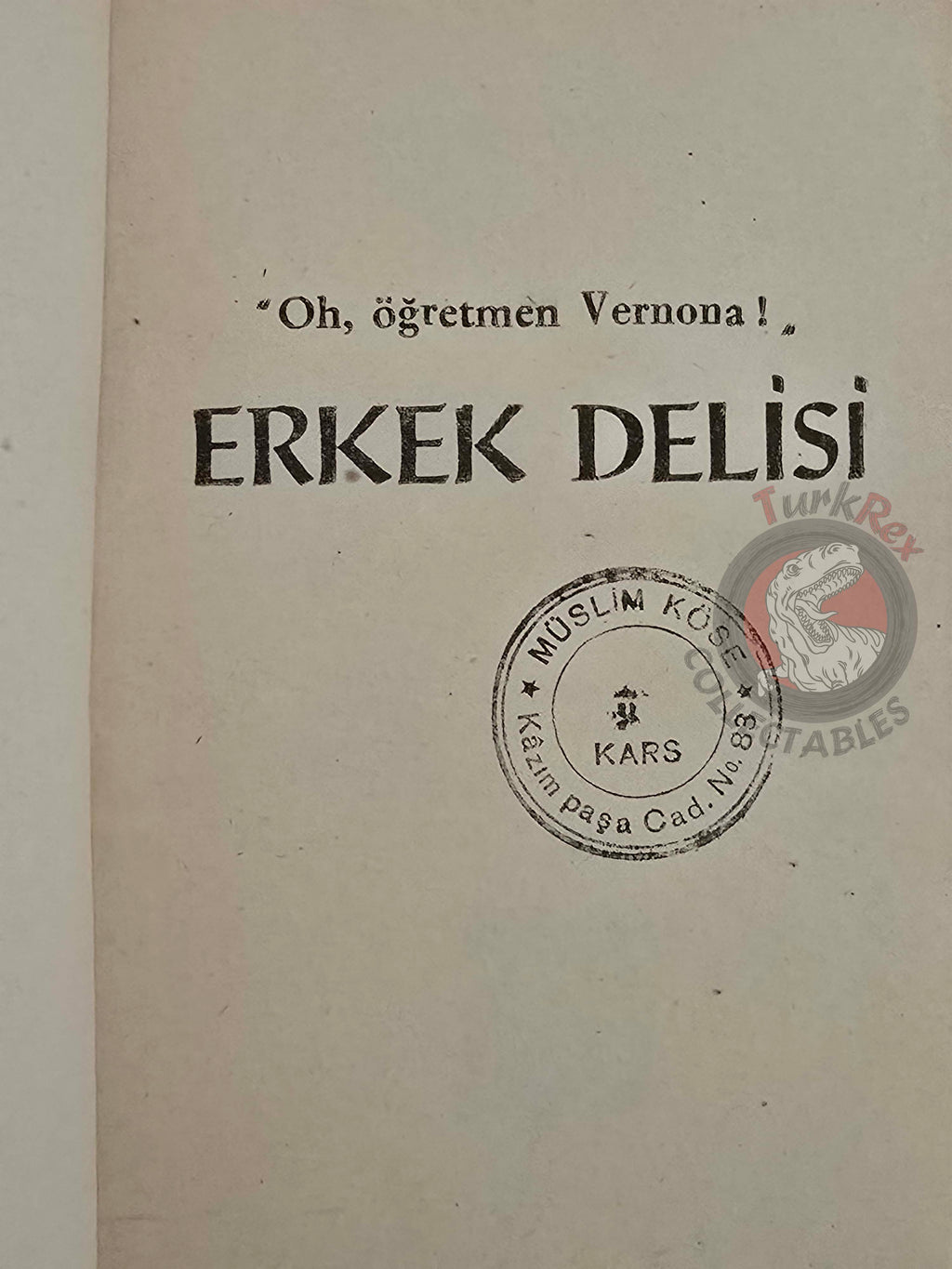 Erskine Caldwell – Episode in Palmetto 1953 1st Turkish Book Turkey