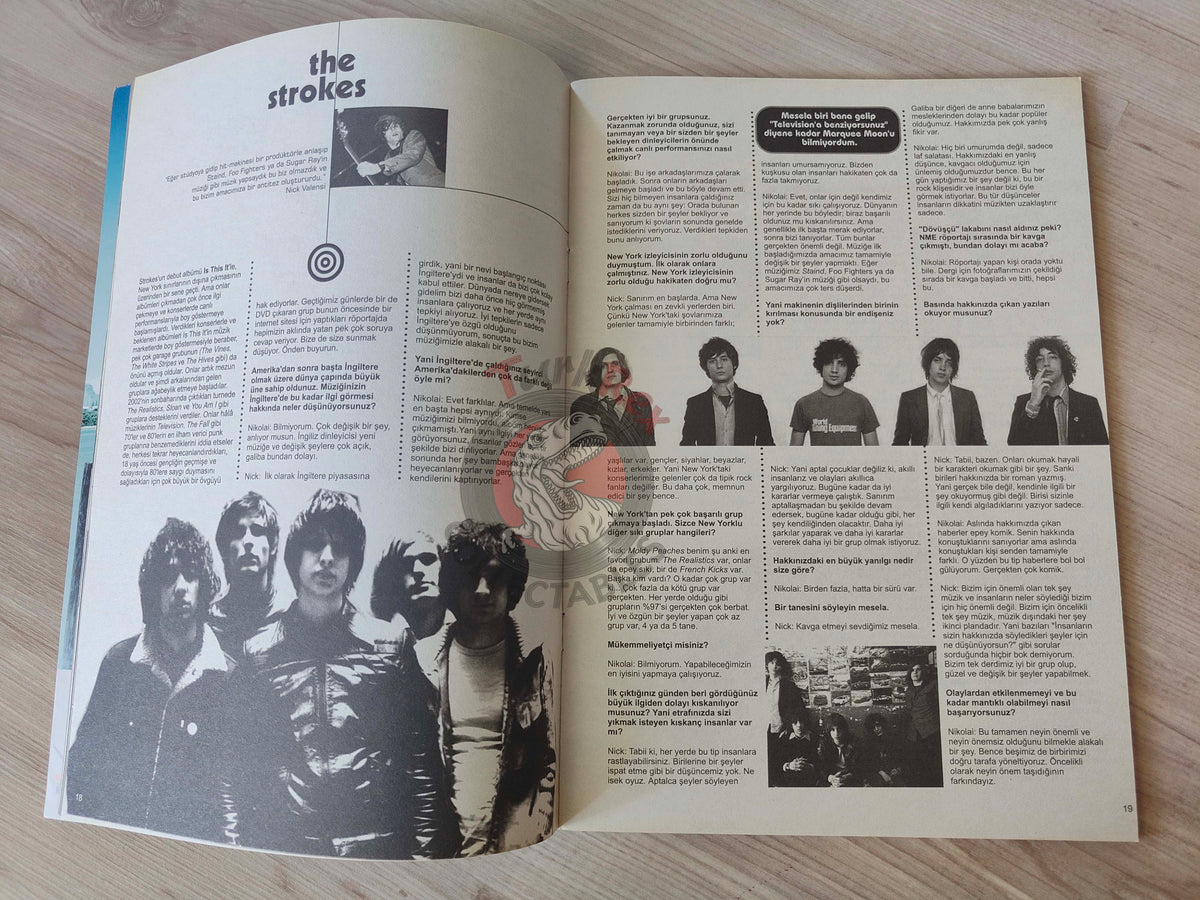 Lull 2003 Nick Cave Turkish Mag Turkey Blondie Asian Dub Foundation The Strokes Massive Attack