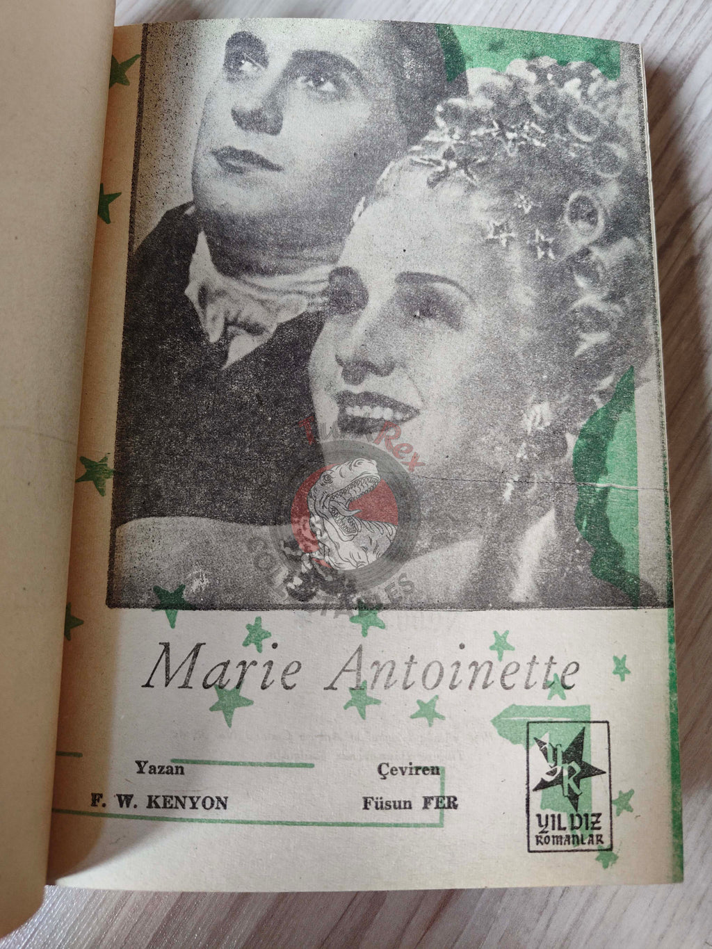 F. W. Kenyon – Marie Antoinette 1958 1st HC/DJ Turkish Book Turkey