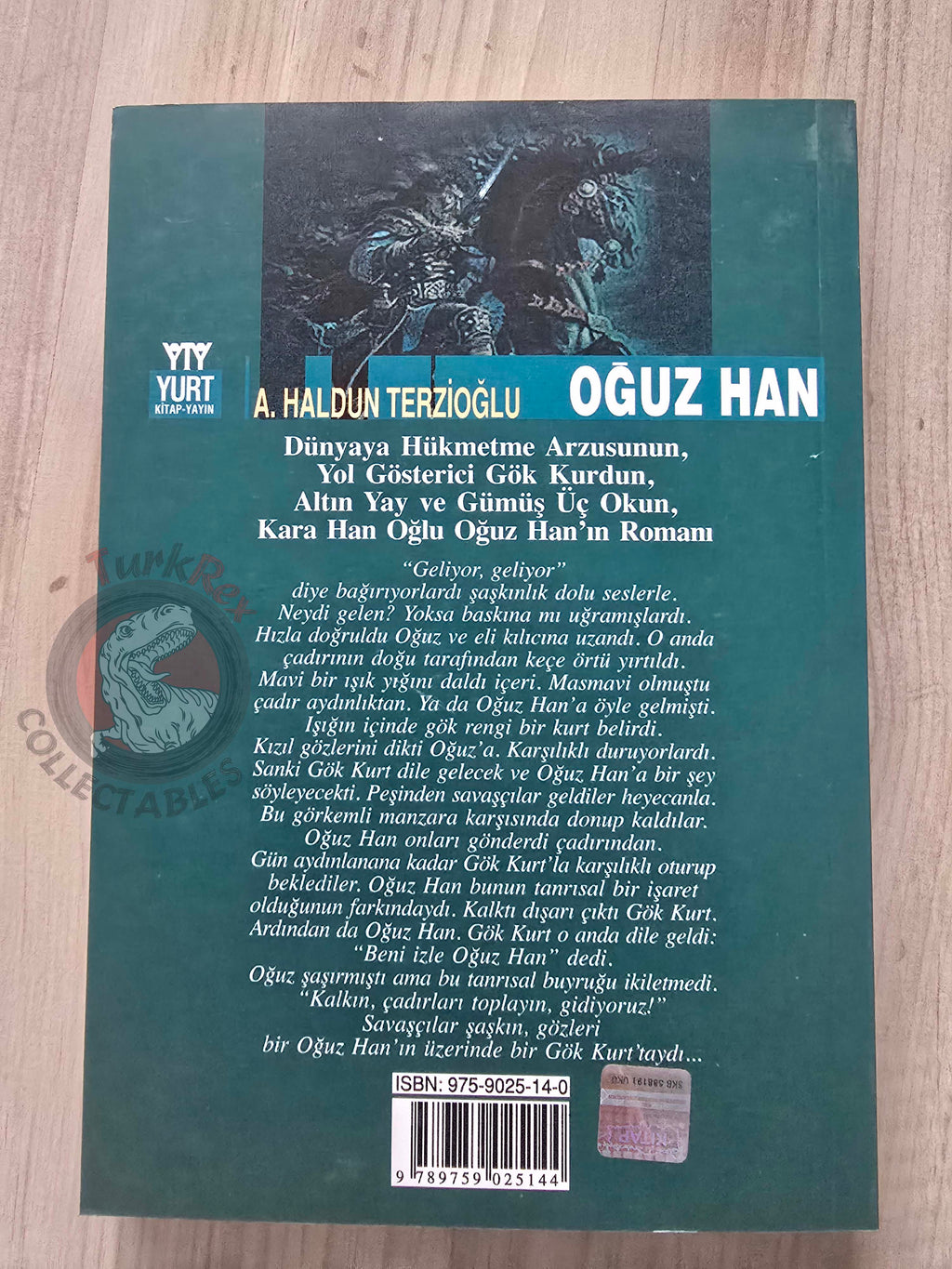 Haldun Terzioğlu – Oghuz Khan 2005 Turkish Book Turkey Turkic tribes