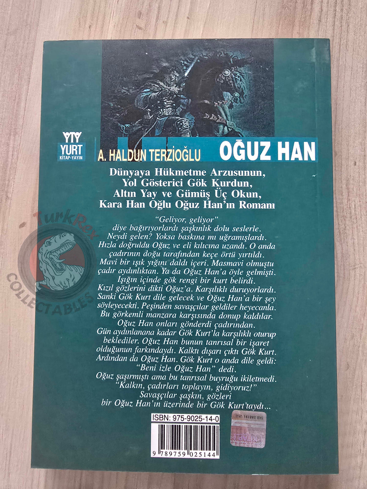 Haldun Terzioğlu – Oghuz Khan 2005 Turkish Book Turkey Turkic tribes