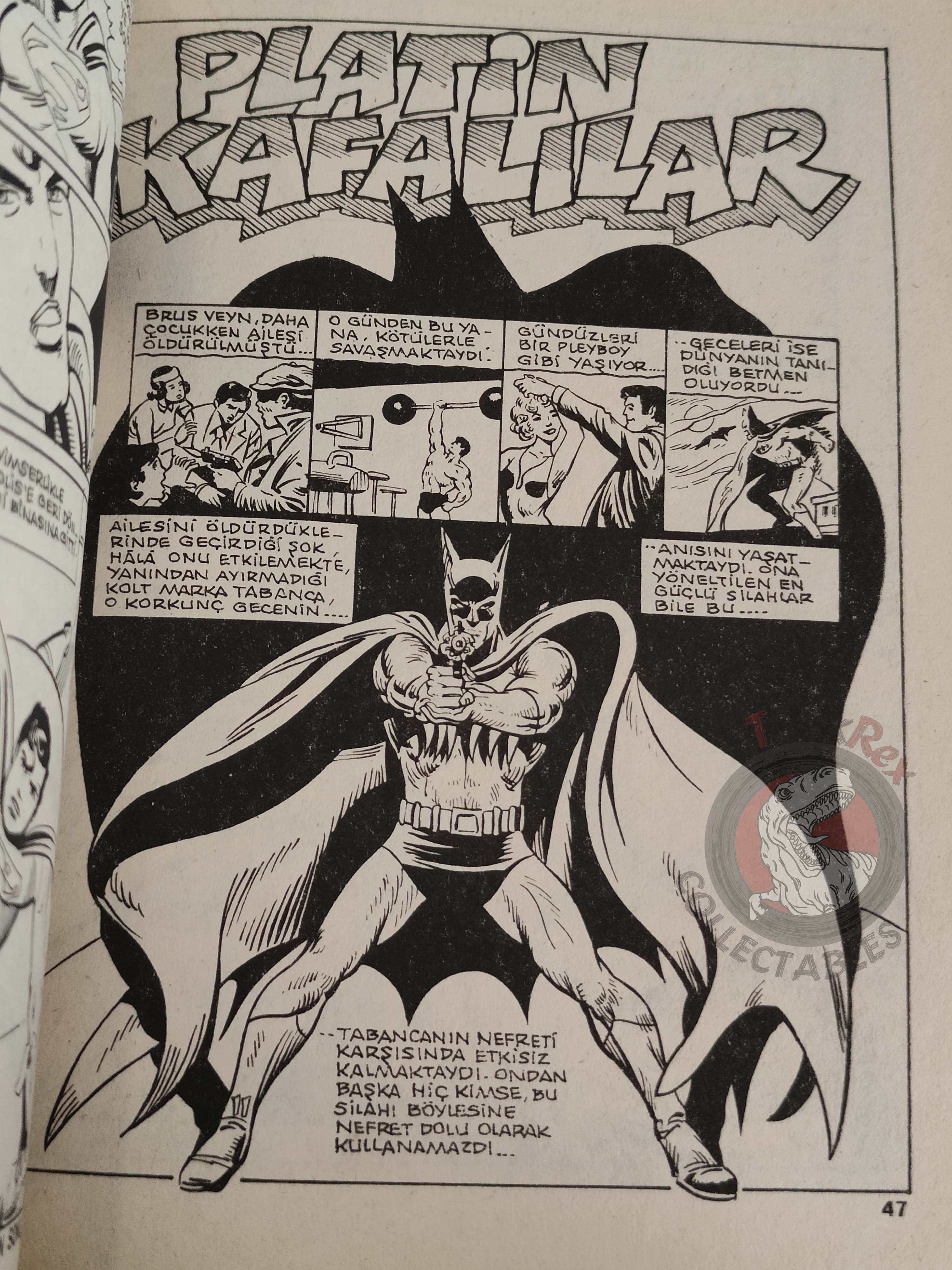 Superman #139 1995 Turkish Comic Turkey Action Comics Weekly #611 Batman #301