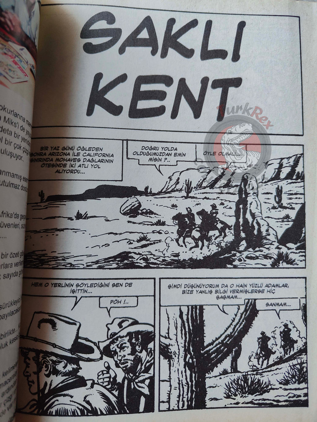 Un Ragazzo Nel Far West #1 2005 Turkish Comic Turkey Bonelli